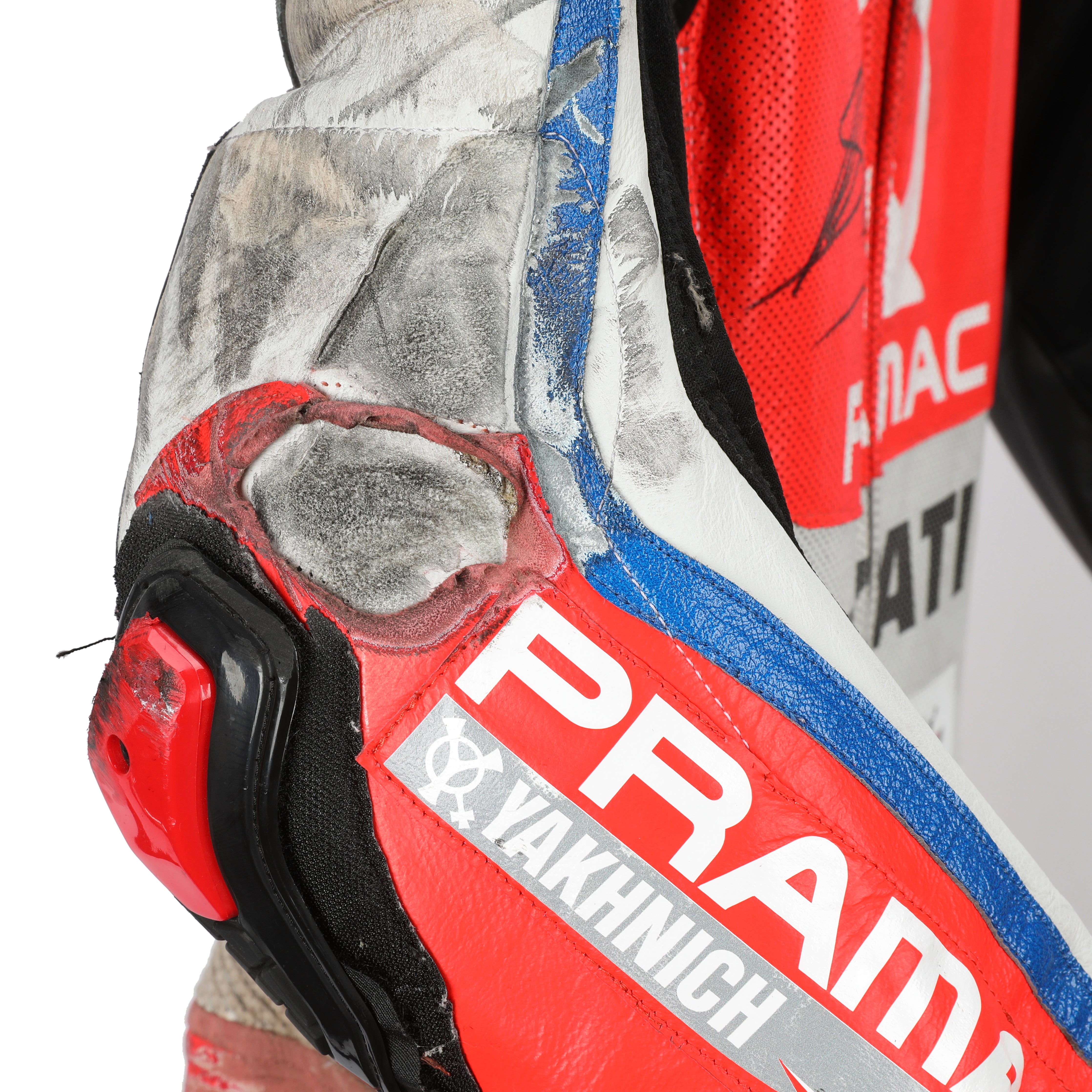 LOT 124 - Scott Redding Signed Race-Used Leathers - 2016