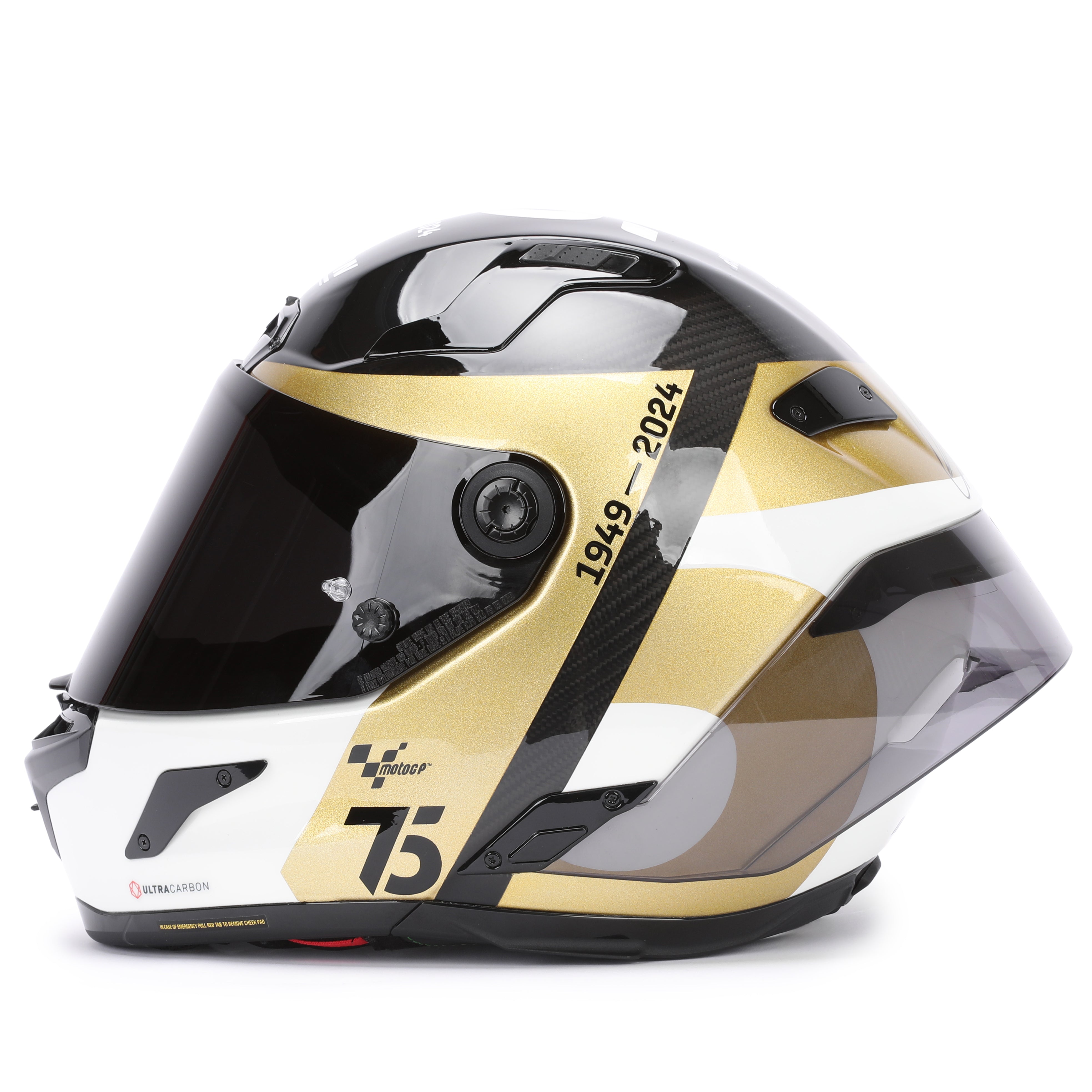 LOT 011 - Signed Casey Stoner 75th Anniversary Helmet - 2 Wheels For Life