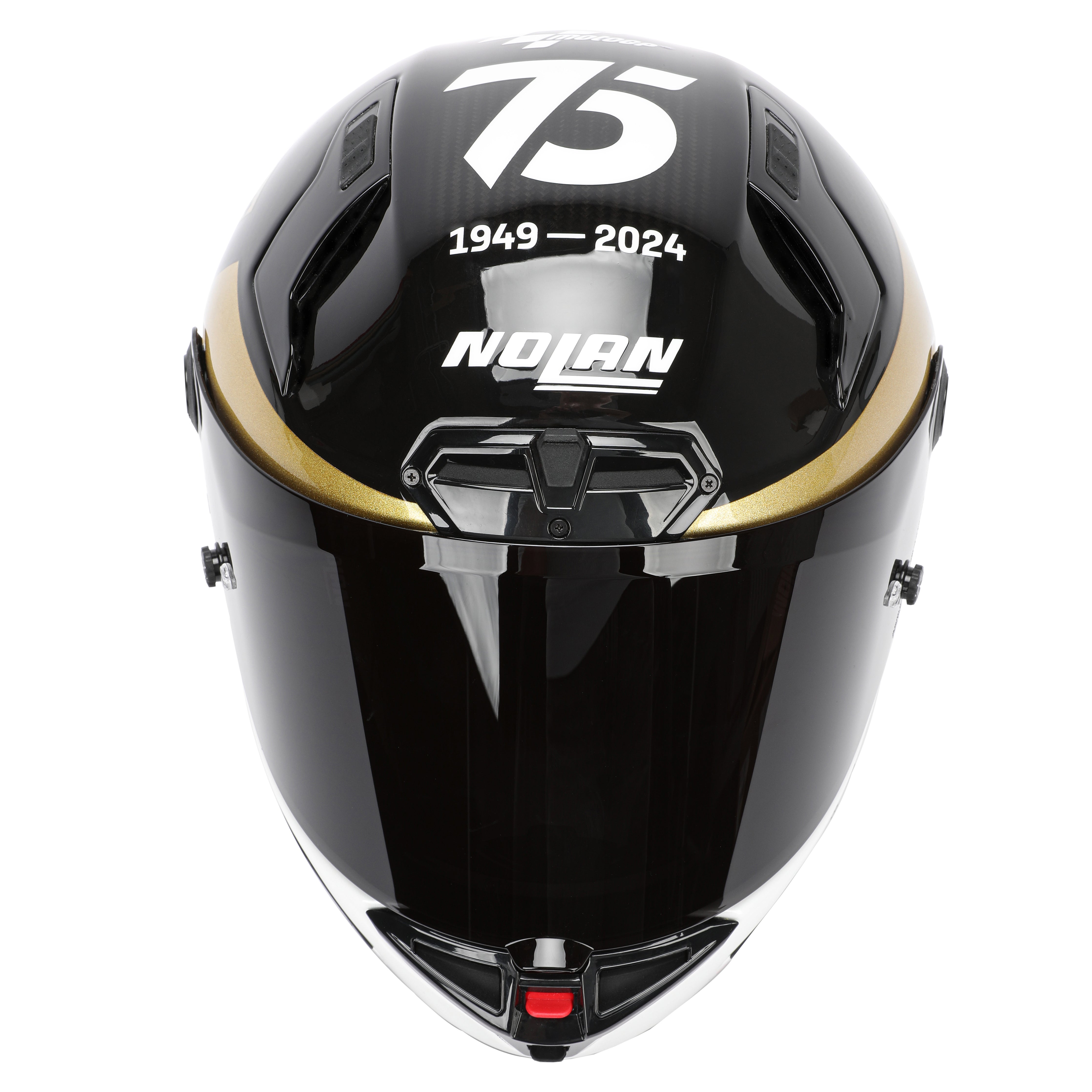 LOT 011 - Signed Casey Stoner 75th Anniversary Helmet - 2 Wheels For Life