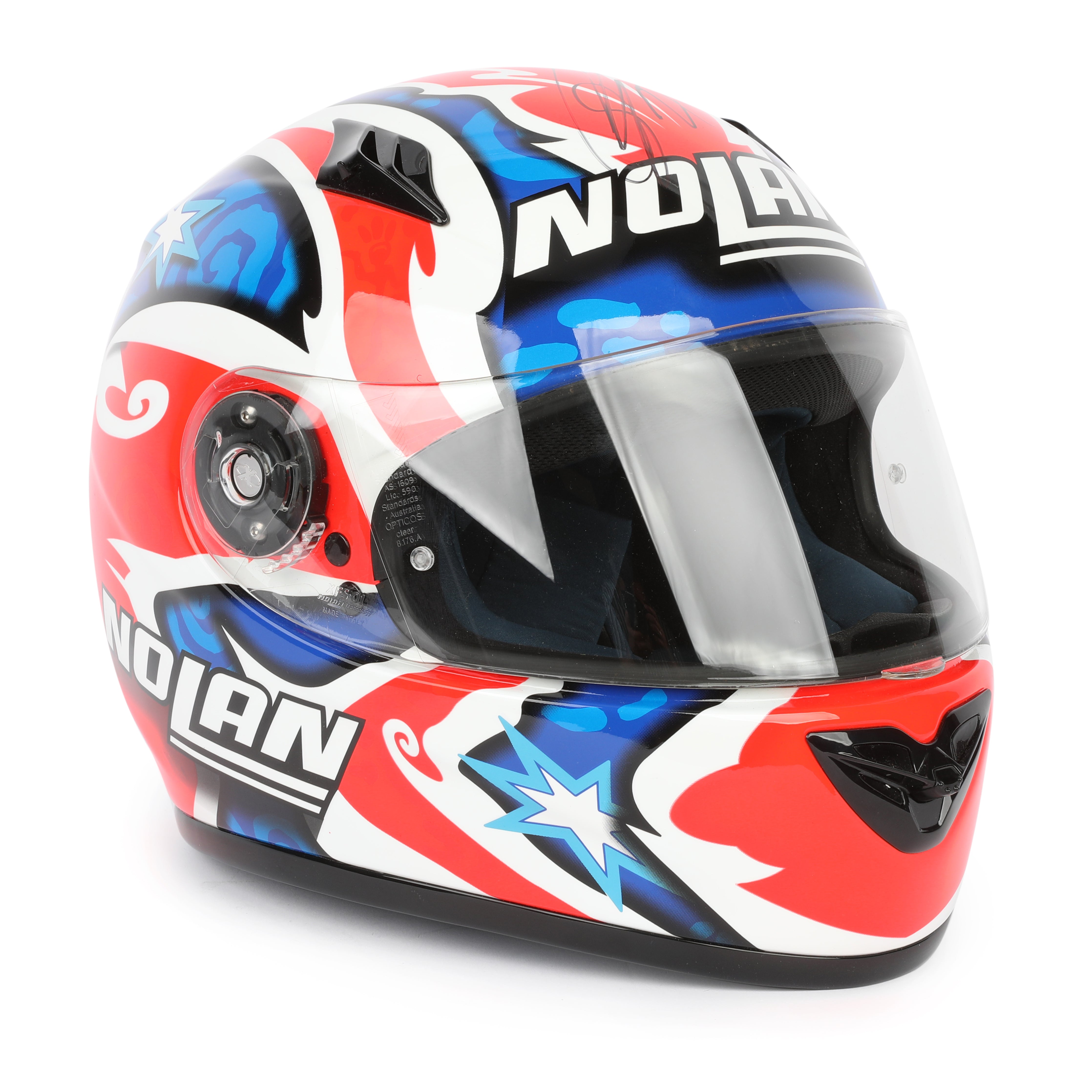 Casey Stoner 2011 Signed Replica Nolan X-602 Helmet – Australian GP