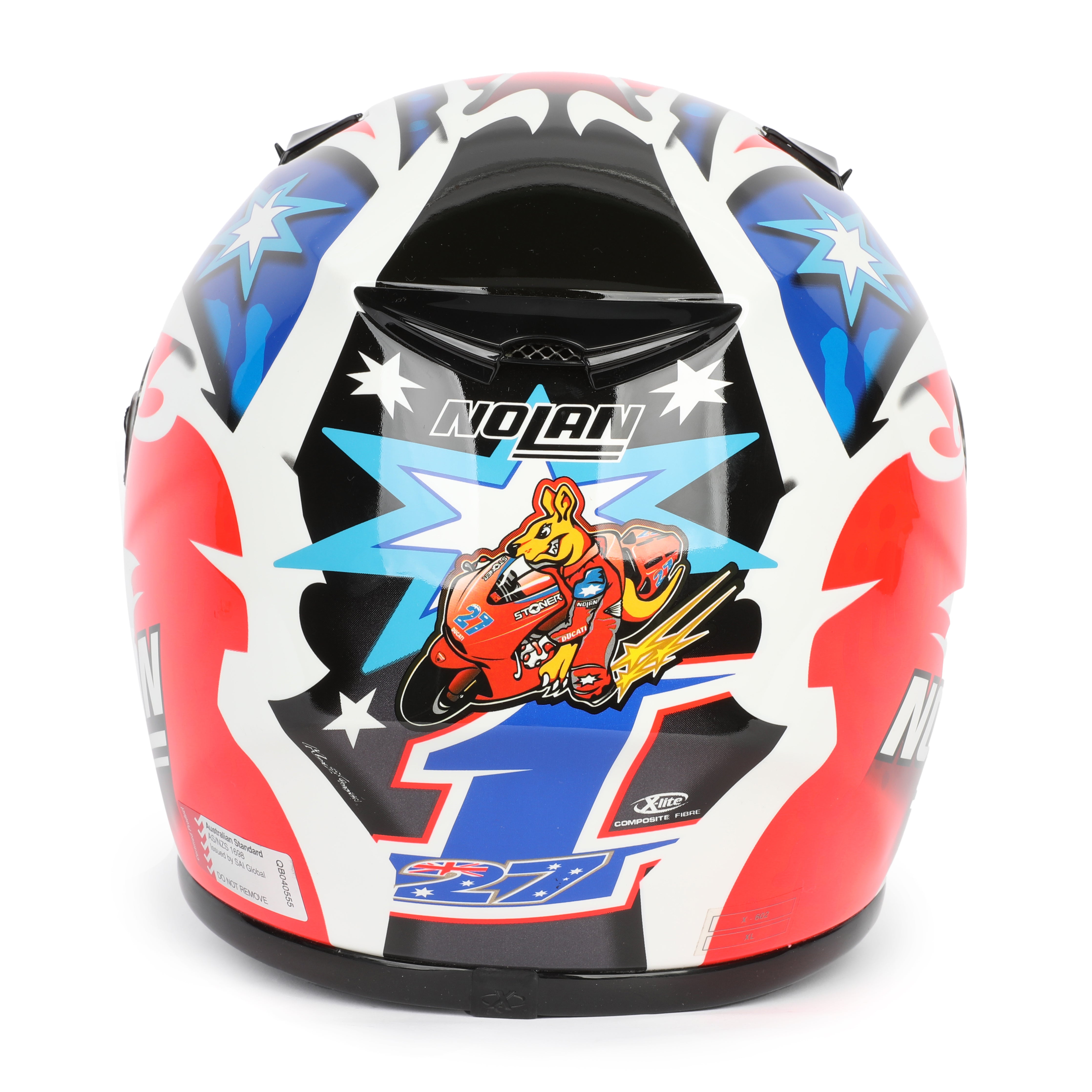 Casey Stoner 2011 Signed Replica Nolan X-602 Helmet – Australian GP