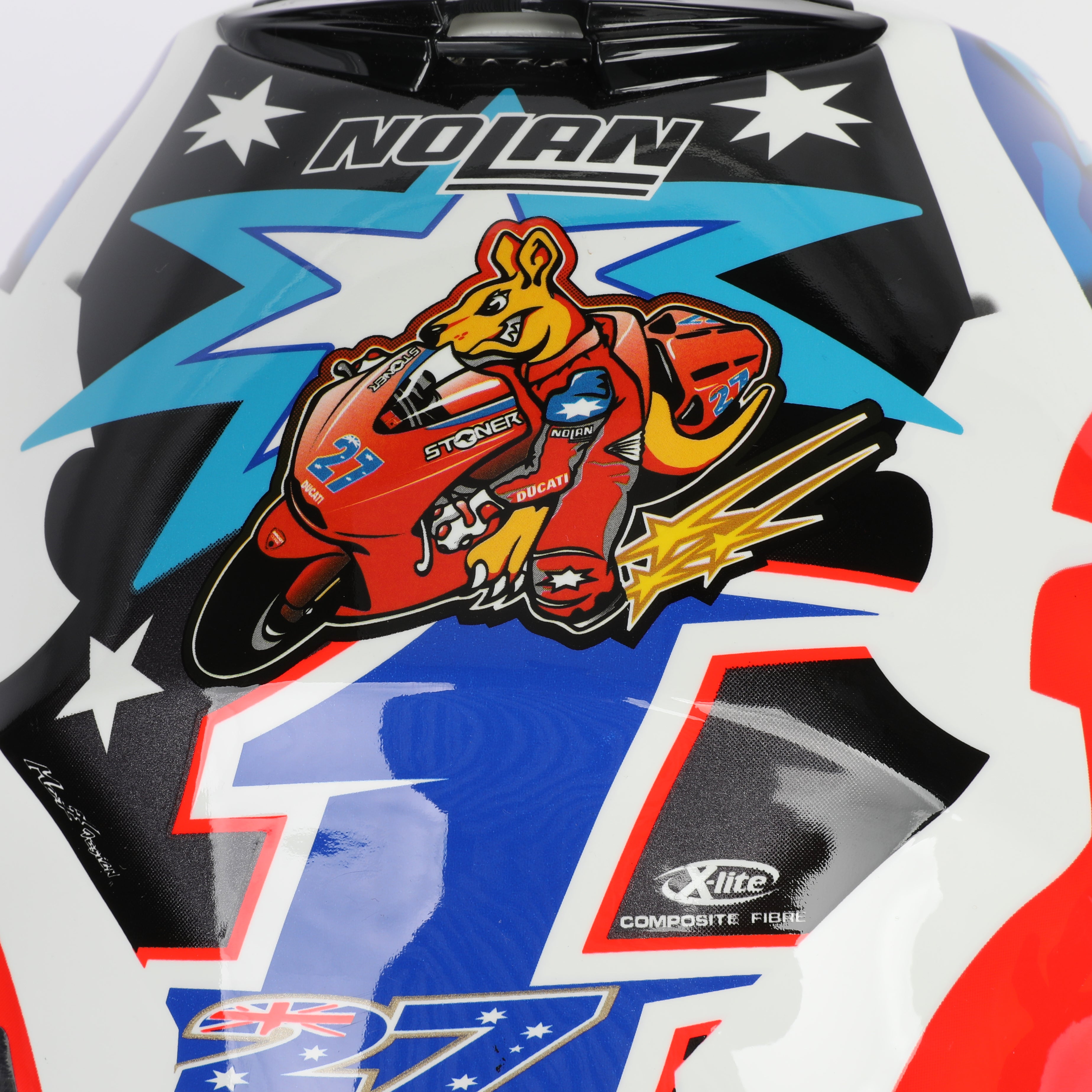 Casey Stoner 2011 Signed Replica Nolan X-602 Helmet – Australian GP