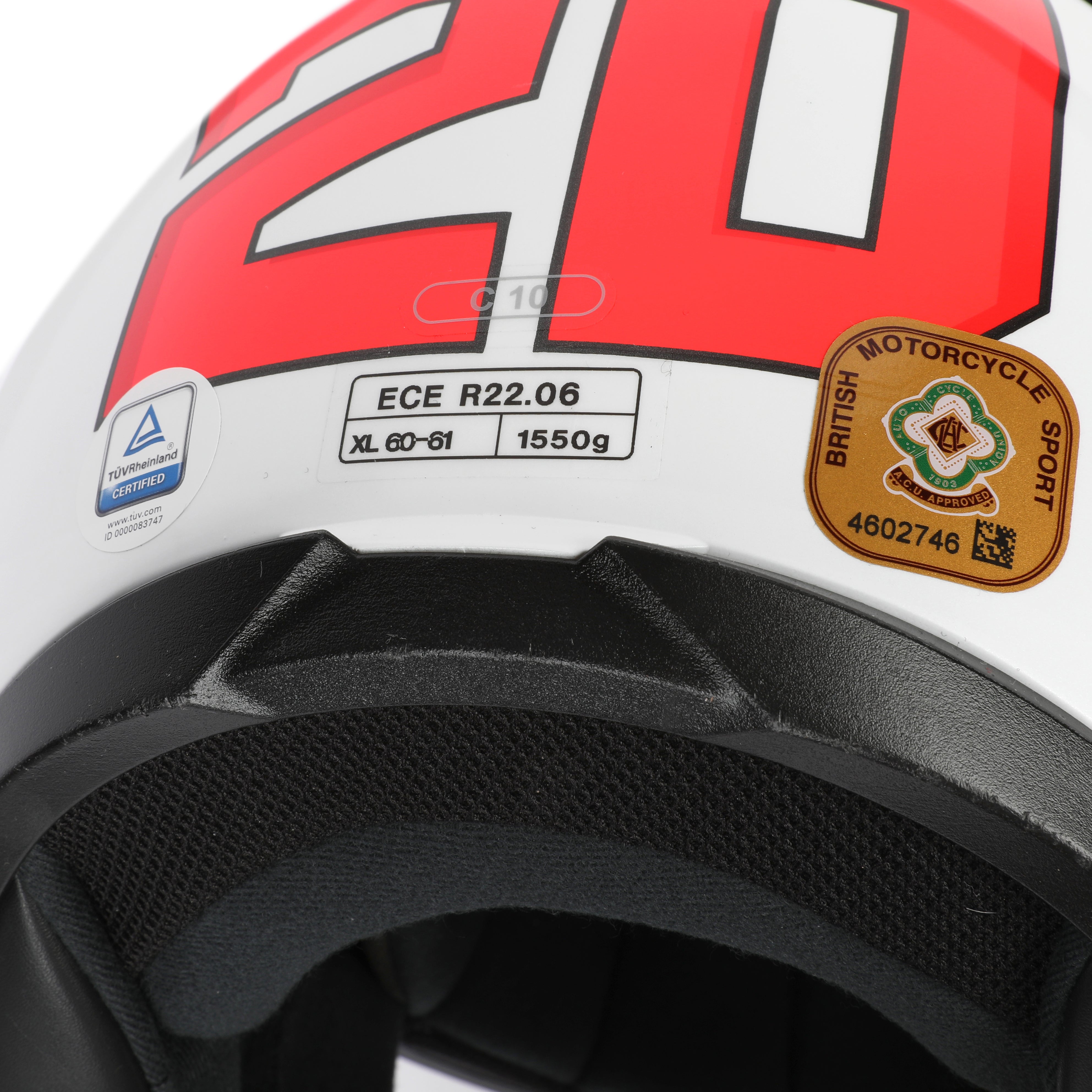 Fabio Quartararo Signed HJC CF10 QXL MotoGP 2024 Helmet