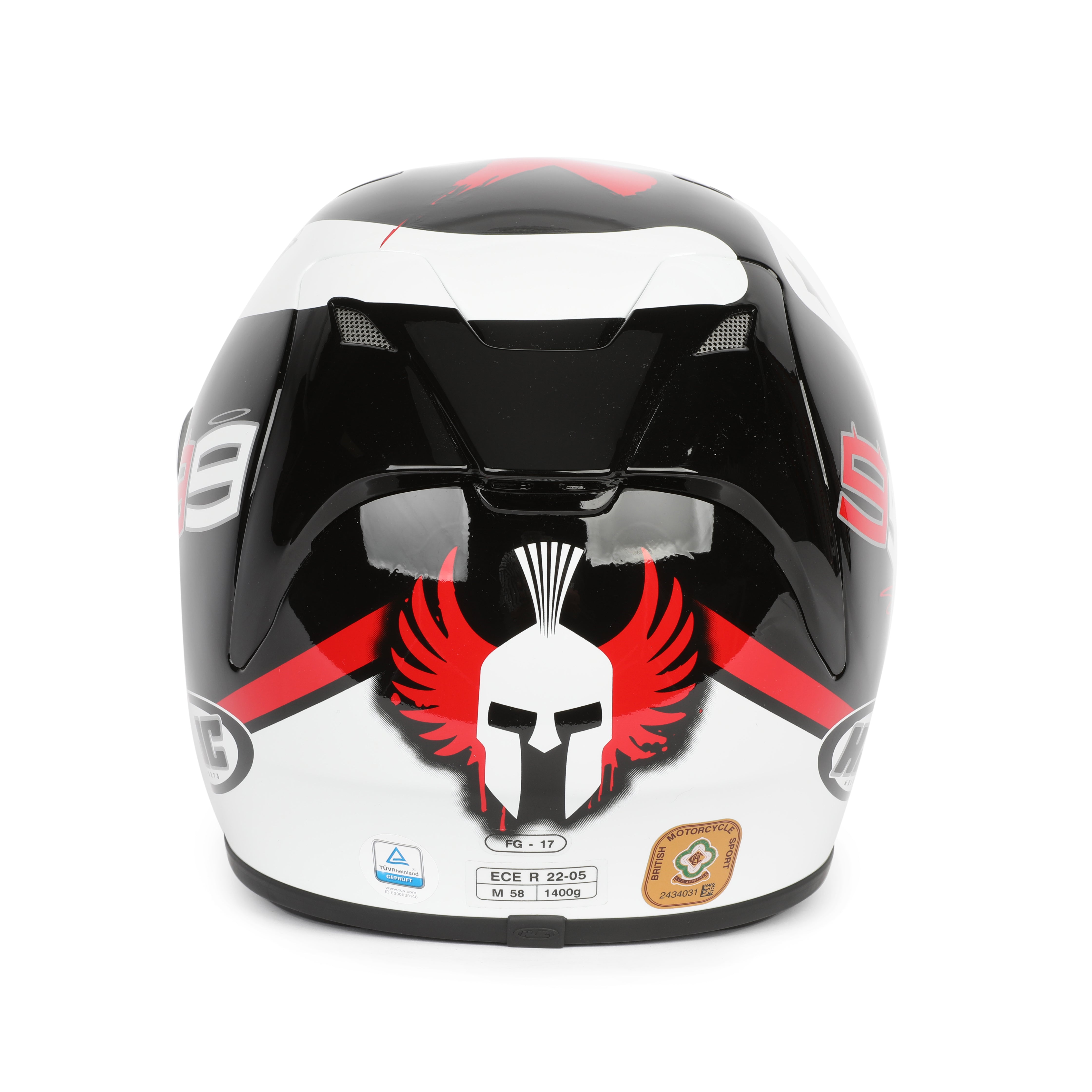LOT 040 - Jorge Lorenzo #99 Signed HJC CS-R2 JL Spartan MC5 Replica Moto GP Helmet
