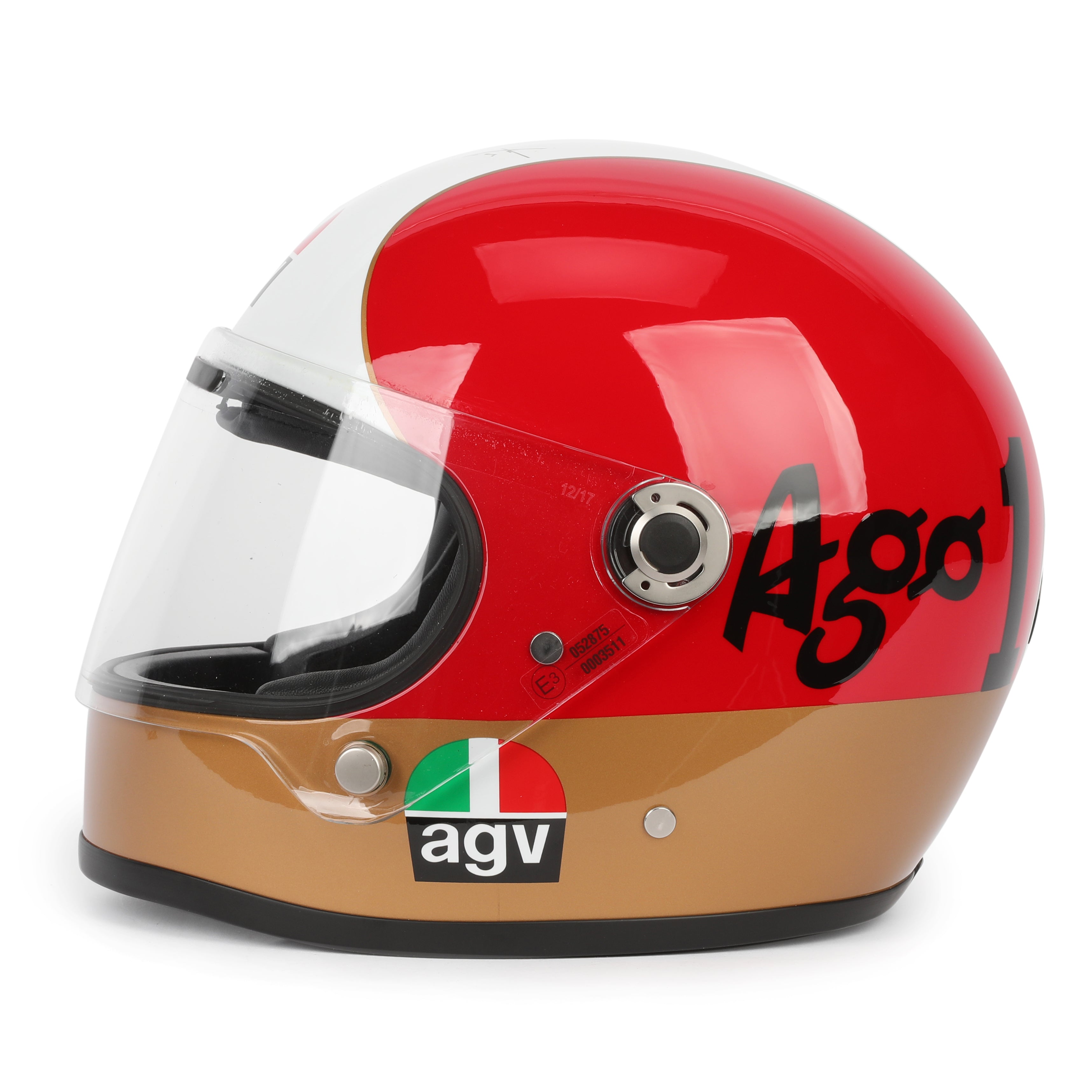 Giacomo Agostini signed AGV “AGO” Helmet – Limited Edition #69 / 3000 worldwide