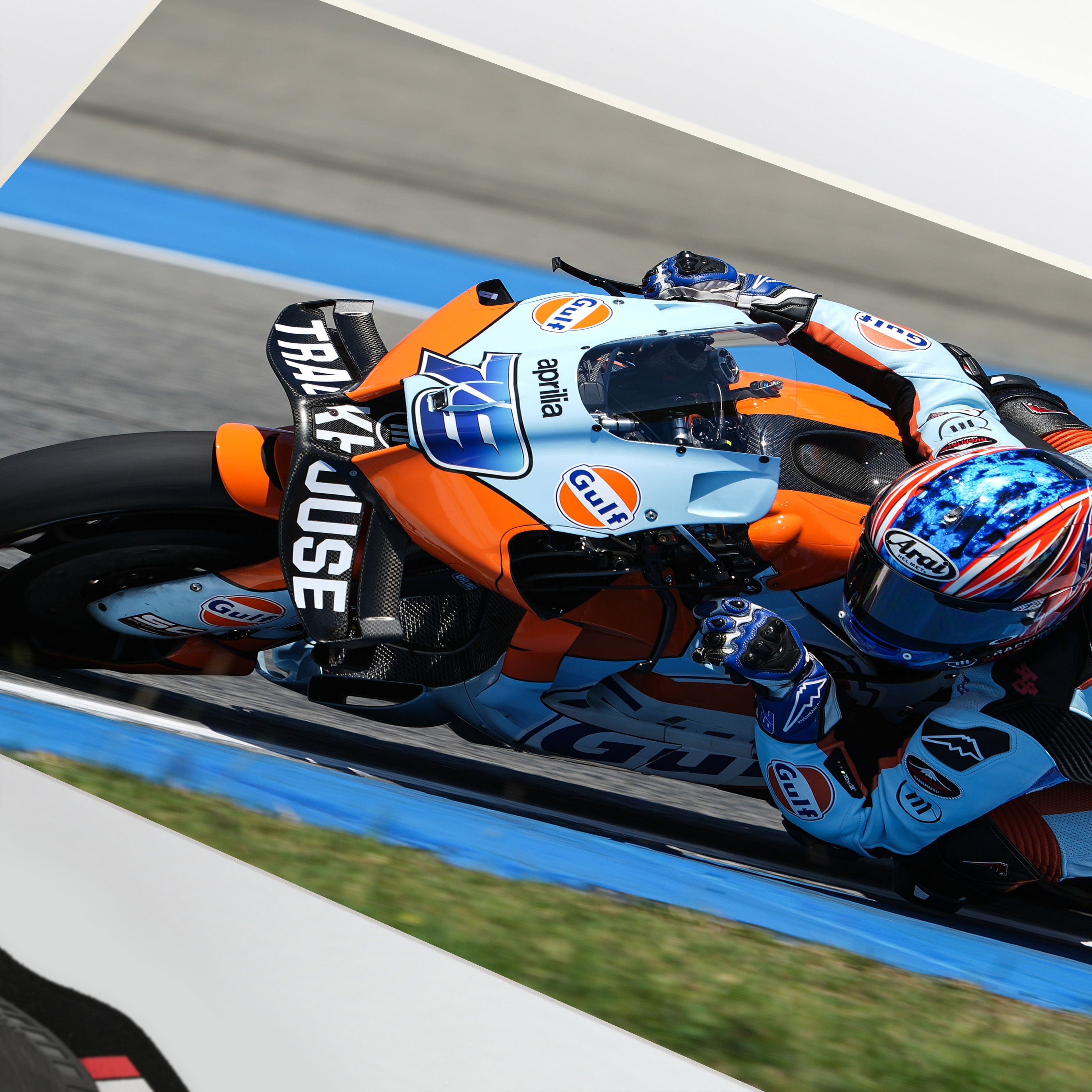 Ai Ogura Signed Used Knee Sliders – 2025 MotoGP™ Season