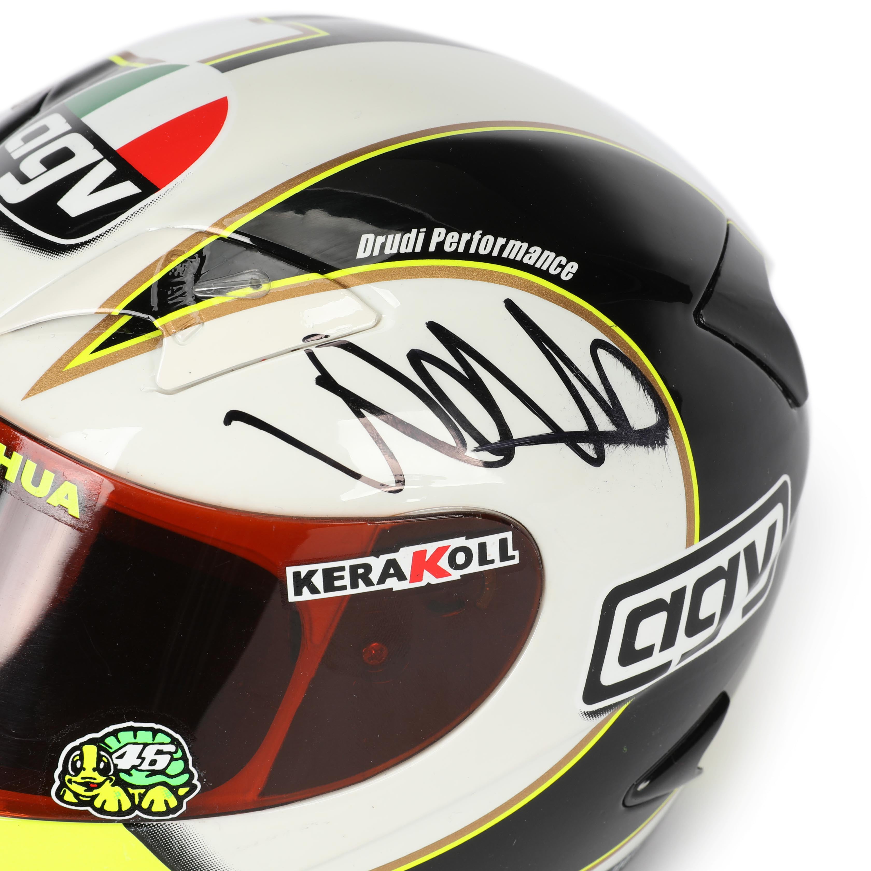 Valentino Rossi Signed 1:2 2006 Limited Edition Scale Helmet