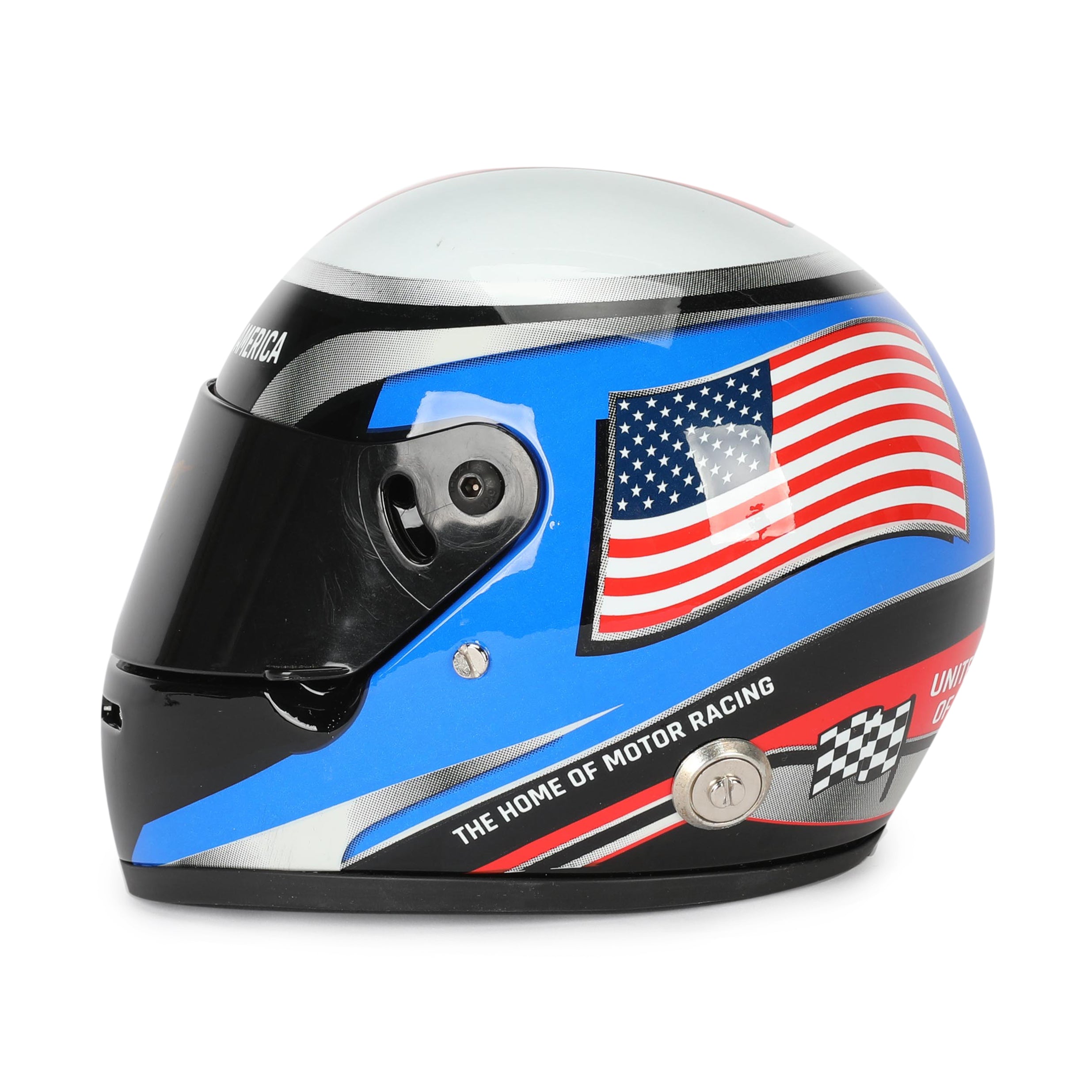 Wayne Rainey Signed 1:2 Scale Helmet – Americas GP
