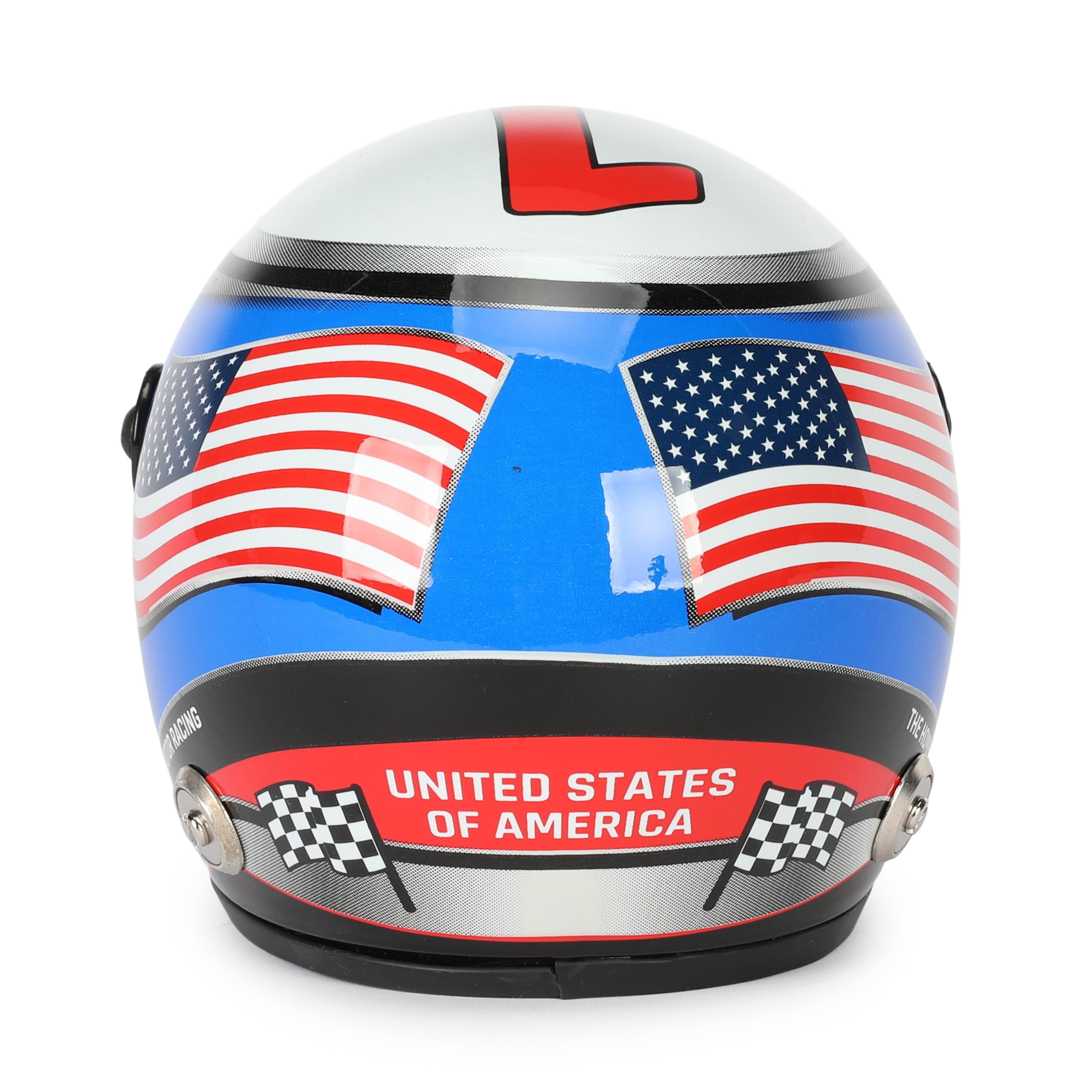 Wayne Rainey Signed 1:2 Scale Helmet – Americas GP