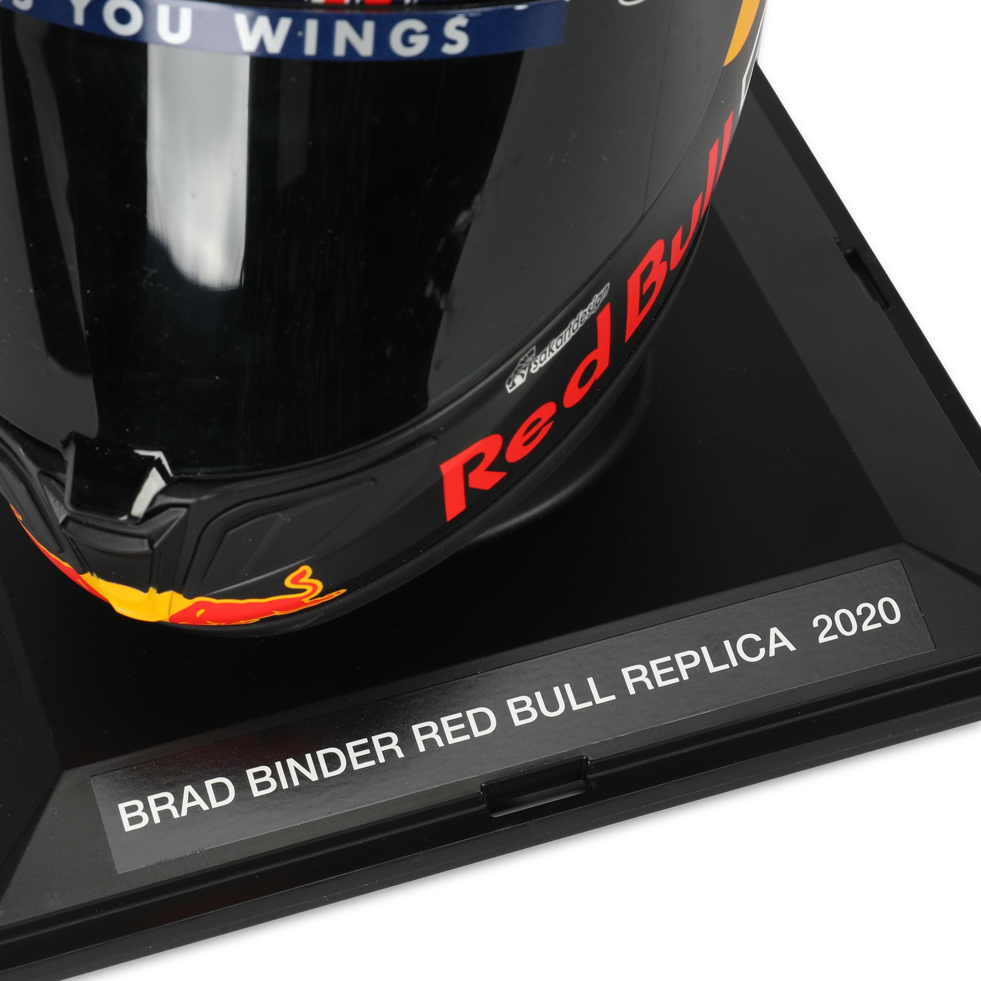 Brad Binder 2020 Signed 1:2 Replica Helmet in Display Case