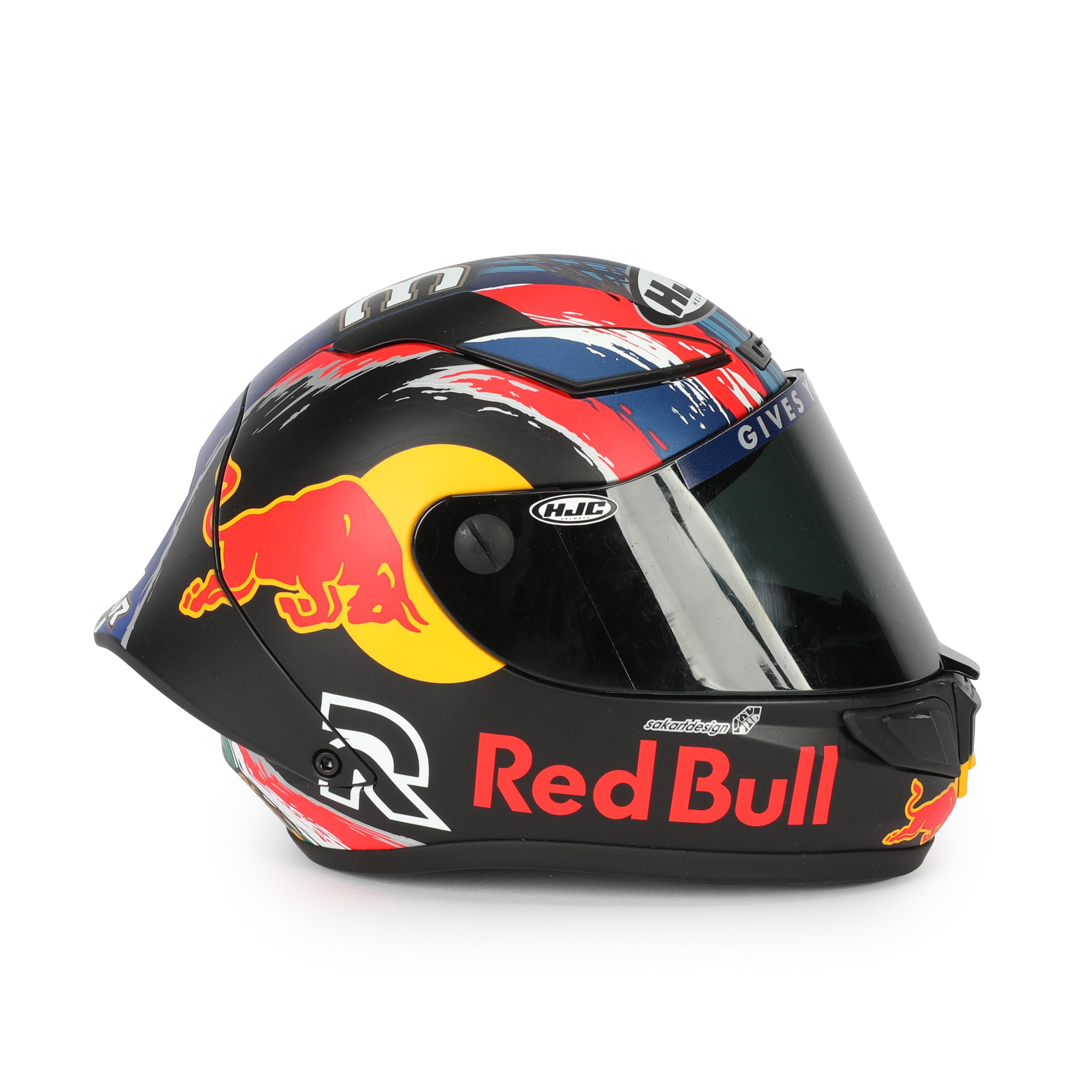 Brad Binder 2020 Signed 1:2 Replica Helmet in Display Case