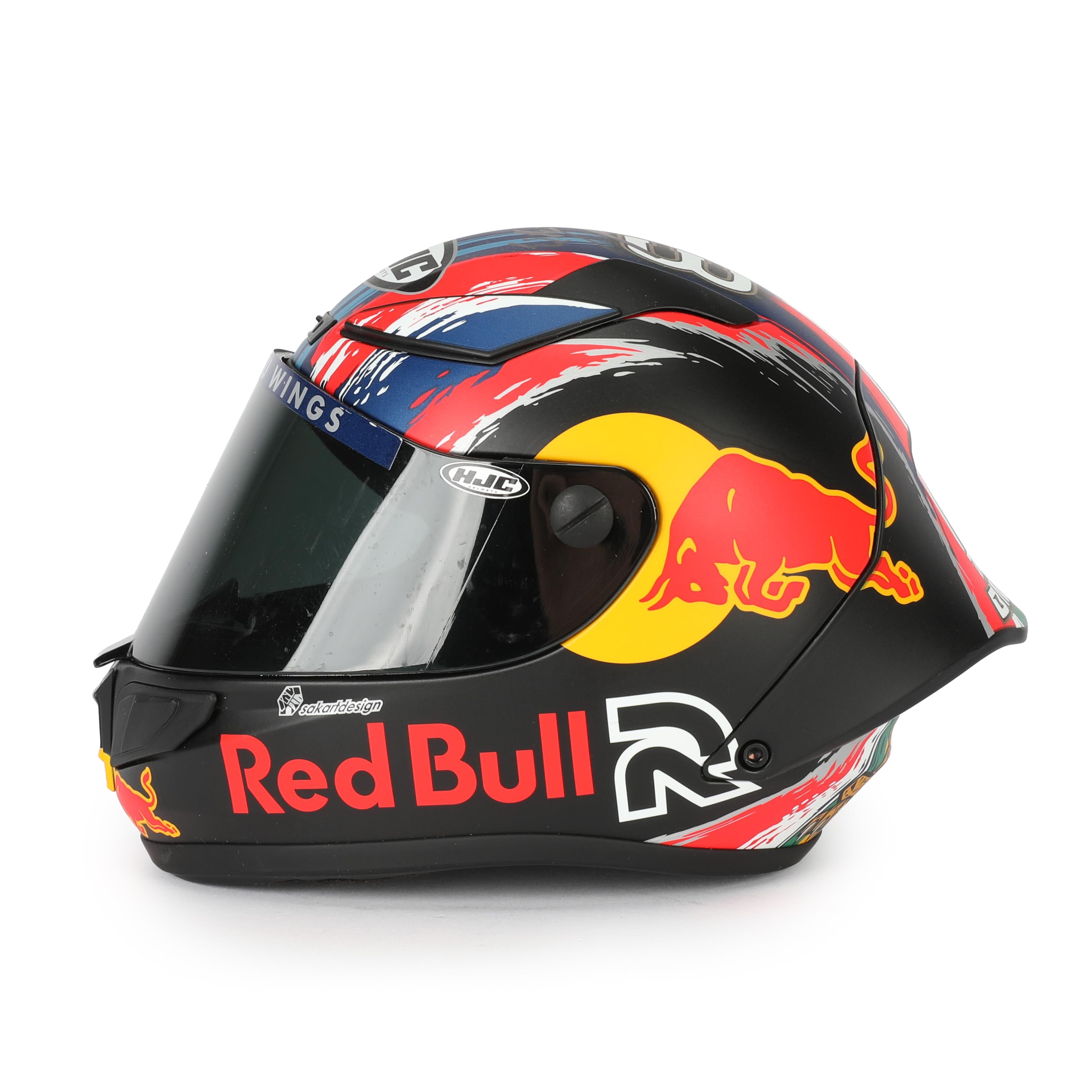 Brad Binder 2020 Signed 1:2 Replica Helmet in Display Case