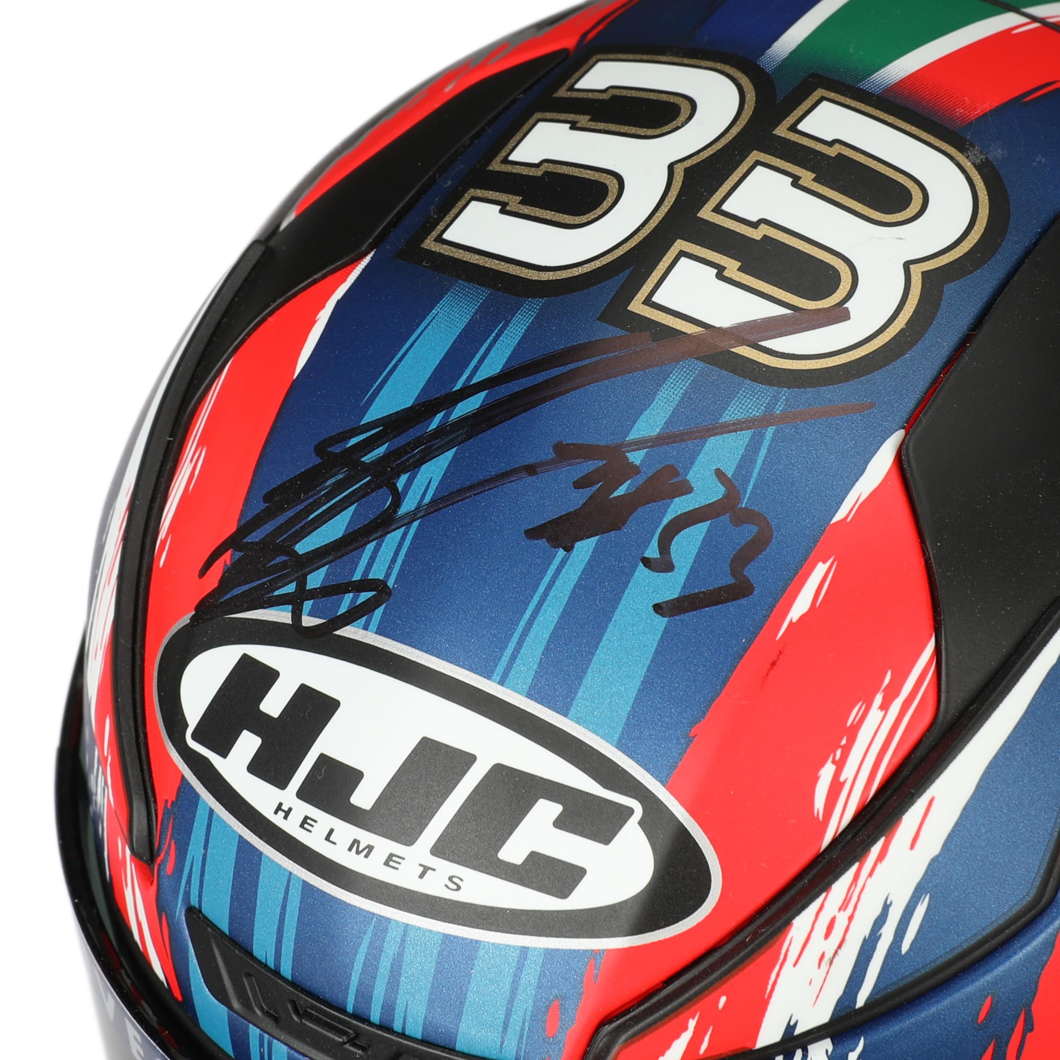 Brad Binder 2020 Signed 1:2 Replica Helmet in Display Case