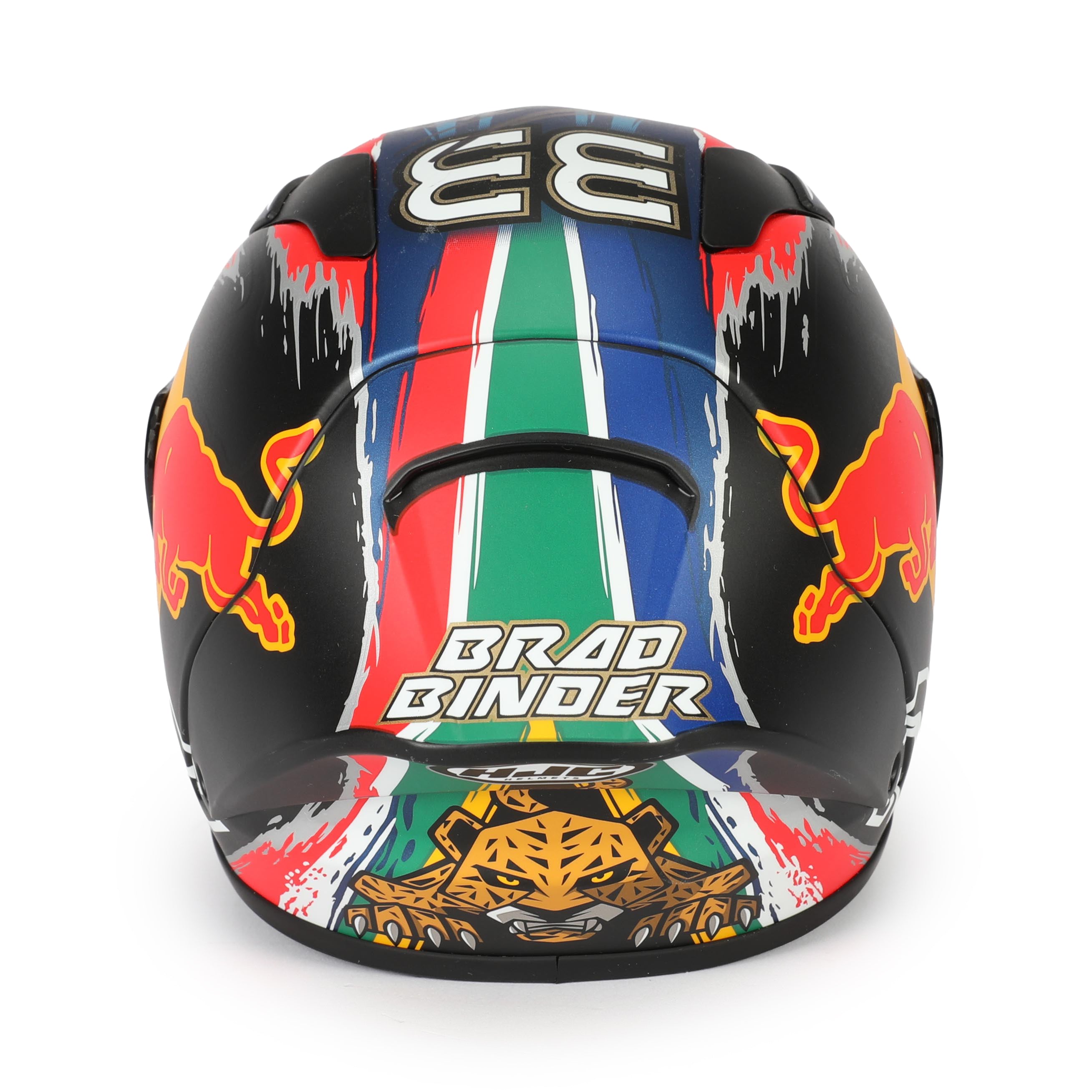 Brad Binder 2020 Signed 1:2 Replica Helmet in Display Case