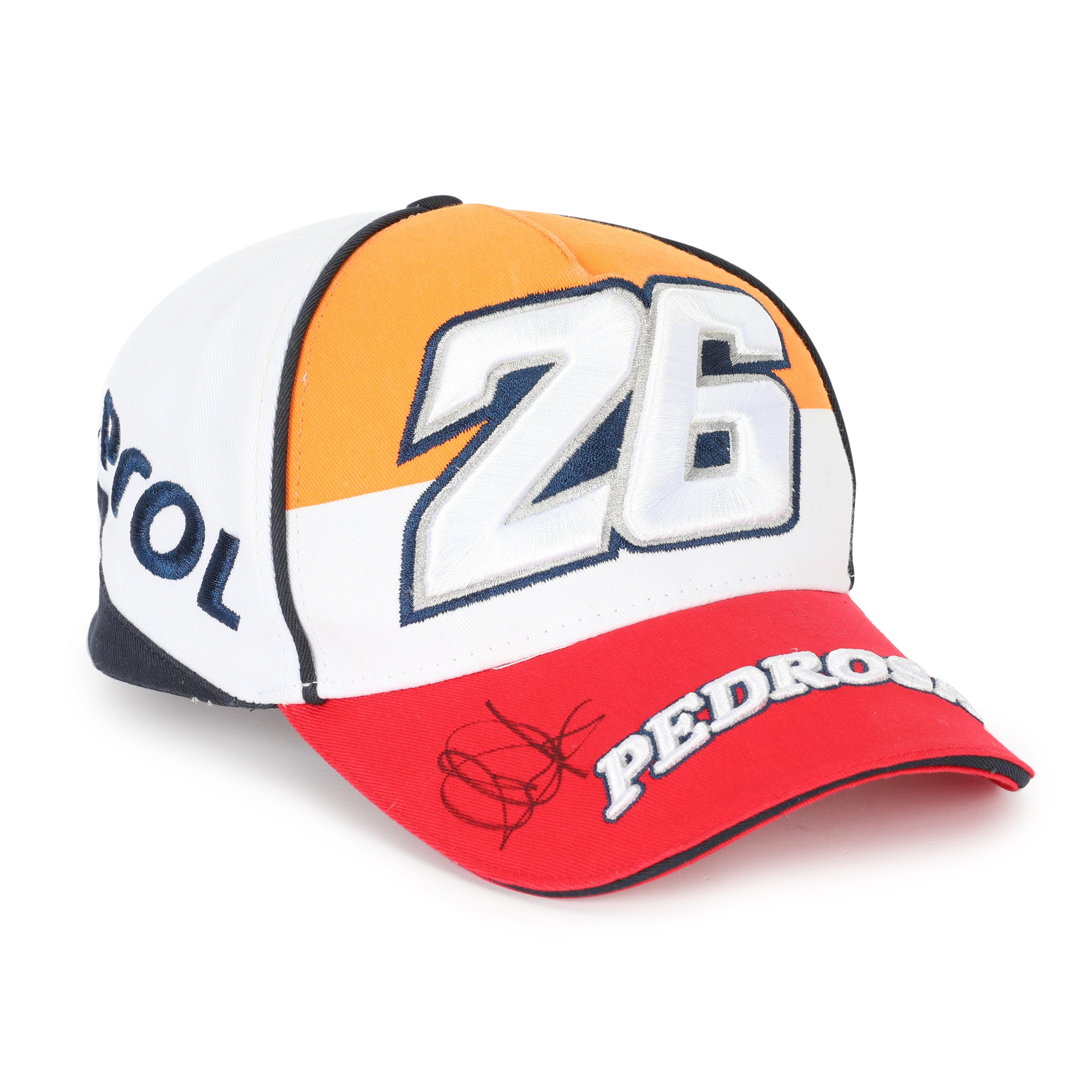 Dani Pedrosa Signed Official #26 Pedrosa Cap