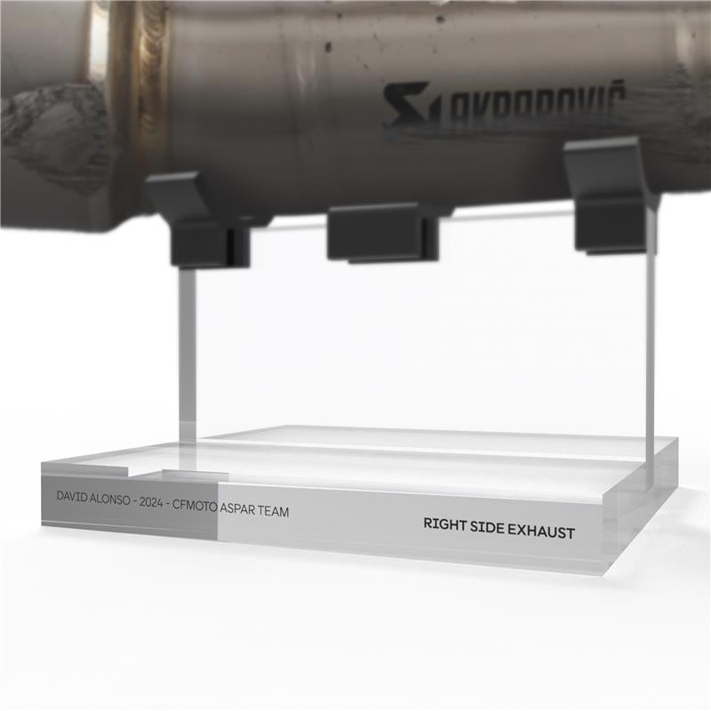 David Alonso 2024 Race-Used Aspar Moto3™ Exhaust Right Hand Side