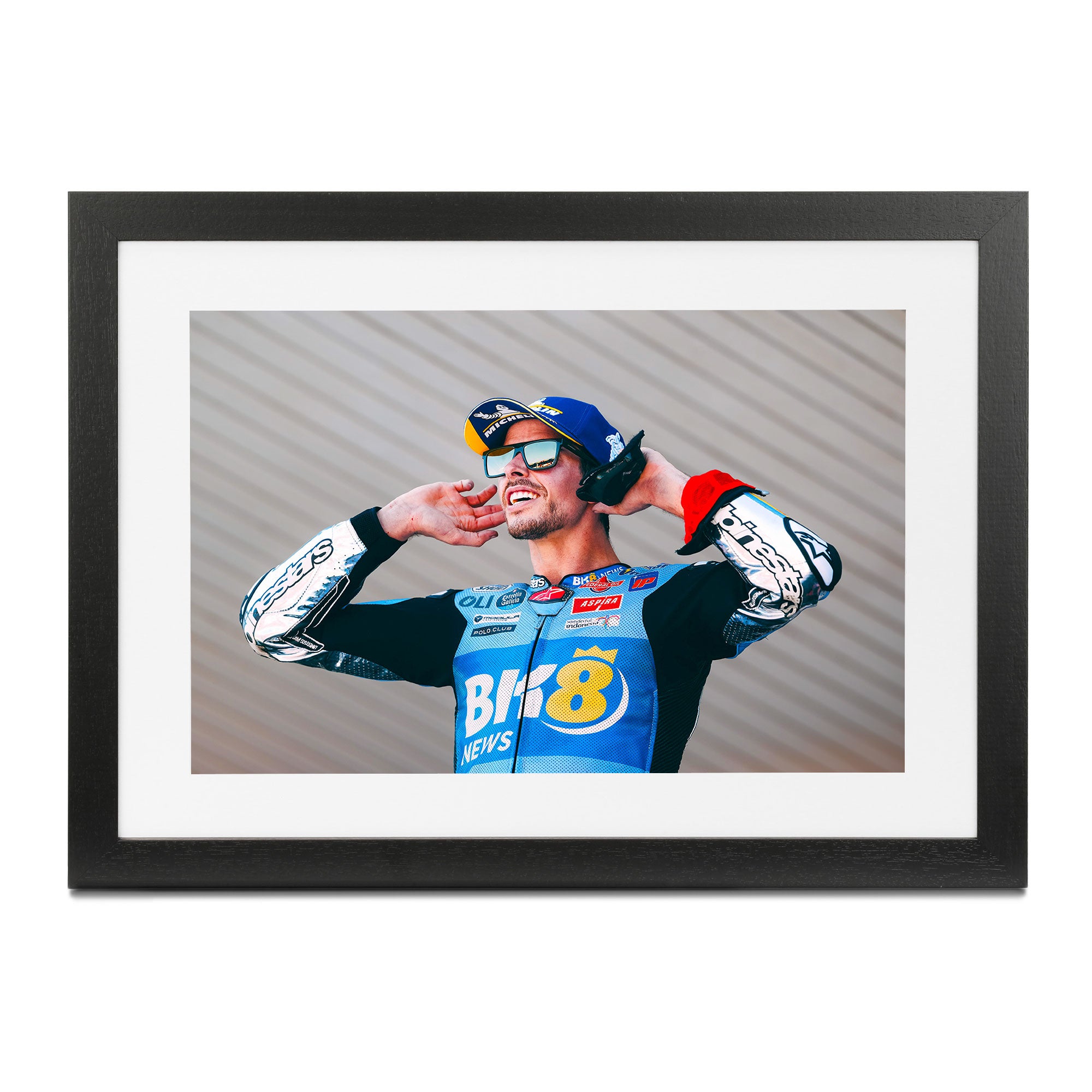 Alex Marquez 2025 BK8 Gresini Racing MotoGP™ Print – Spanish GP
