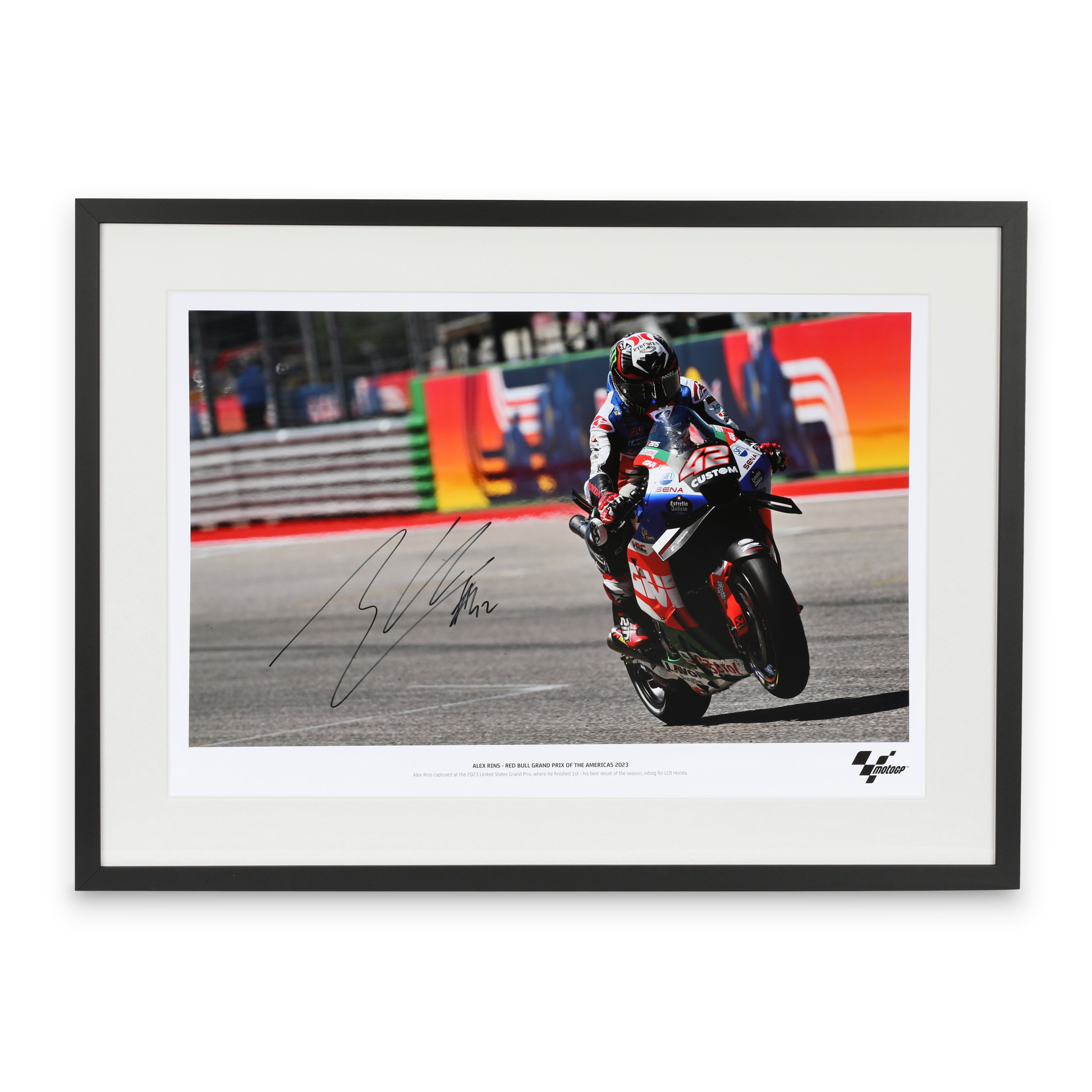 Alex Rins 2023 Signed Photo – Americas GP