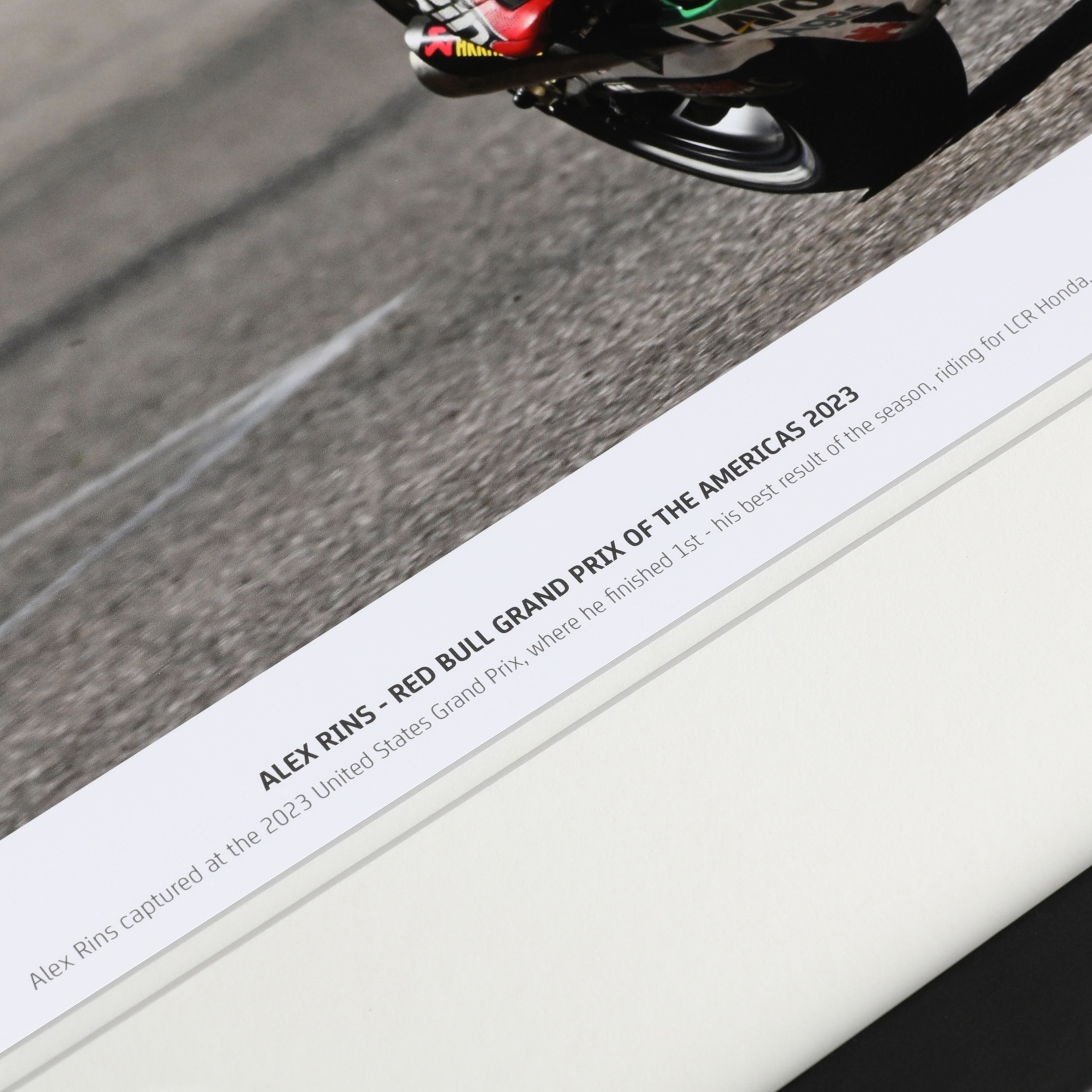 Alex Rins 2023 Signed Photo – Americas GP