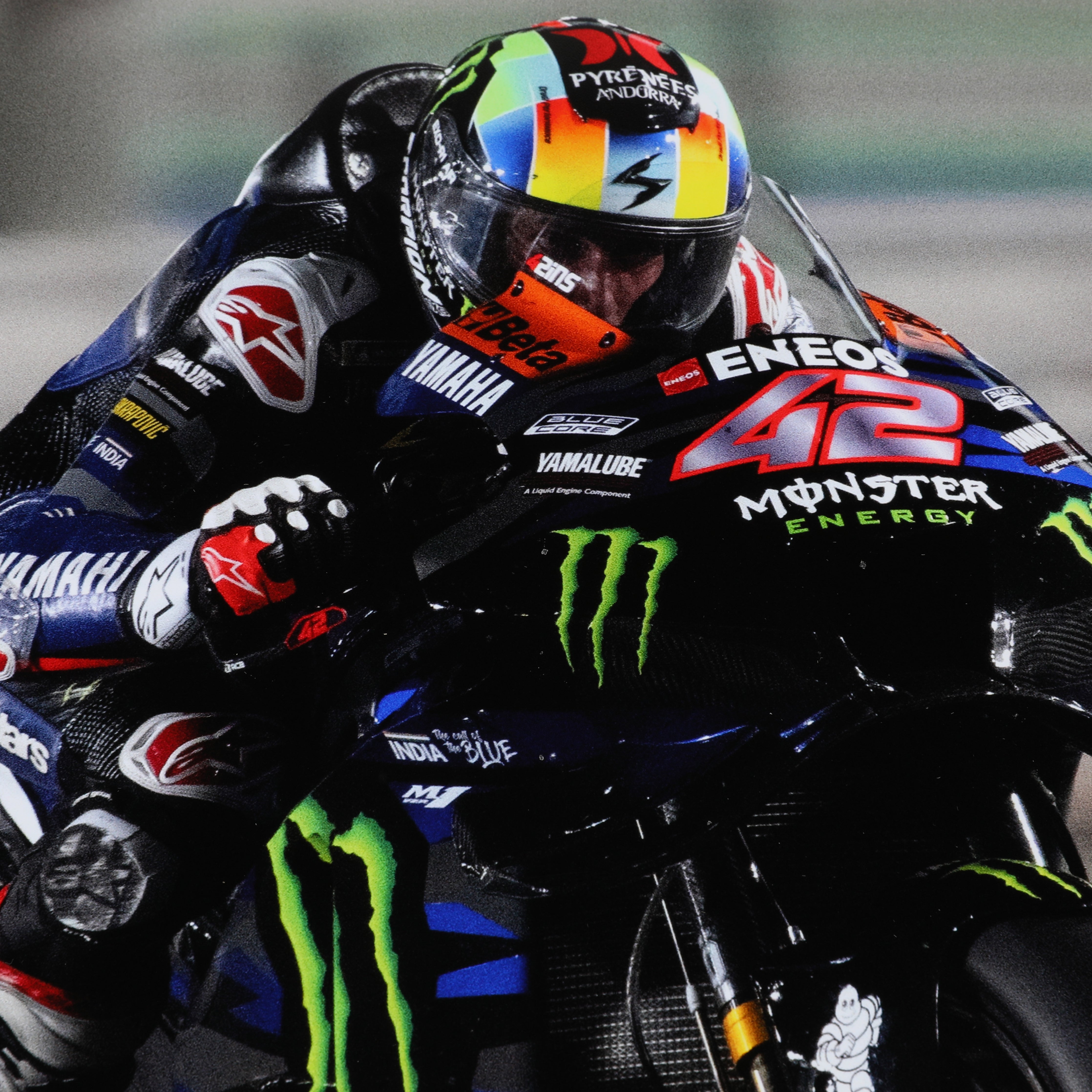 Alex Rins 2024 Signed Photo Qatar GP - Mirco Lazzari