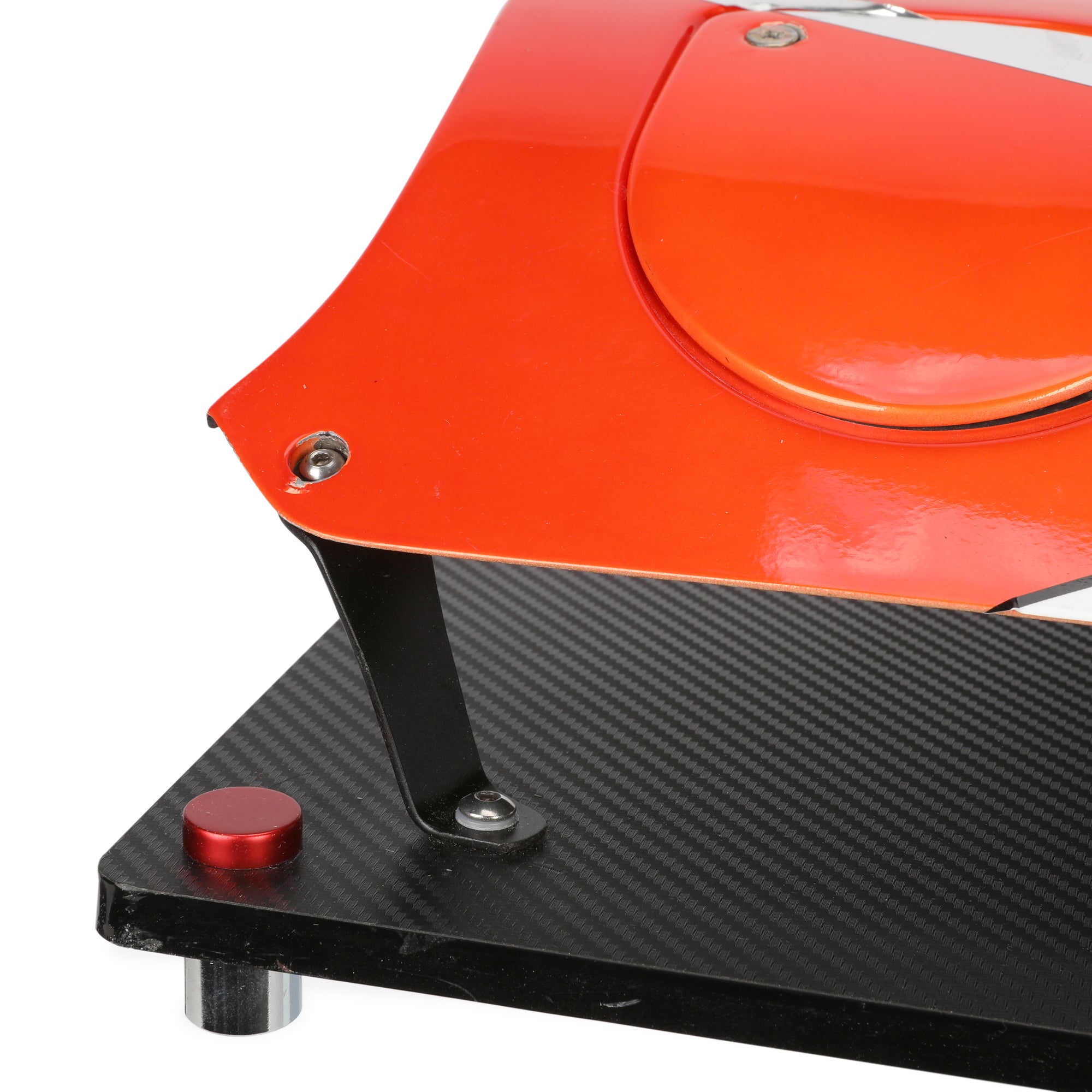 LOT 032 - Casey Stoner 2007 Ducati Used Fairing Wall Mounted Display with Signature