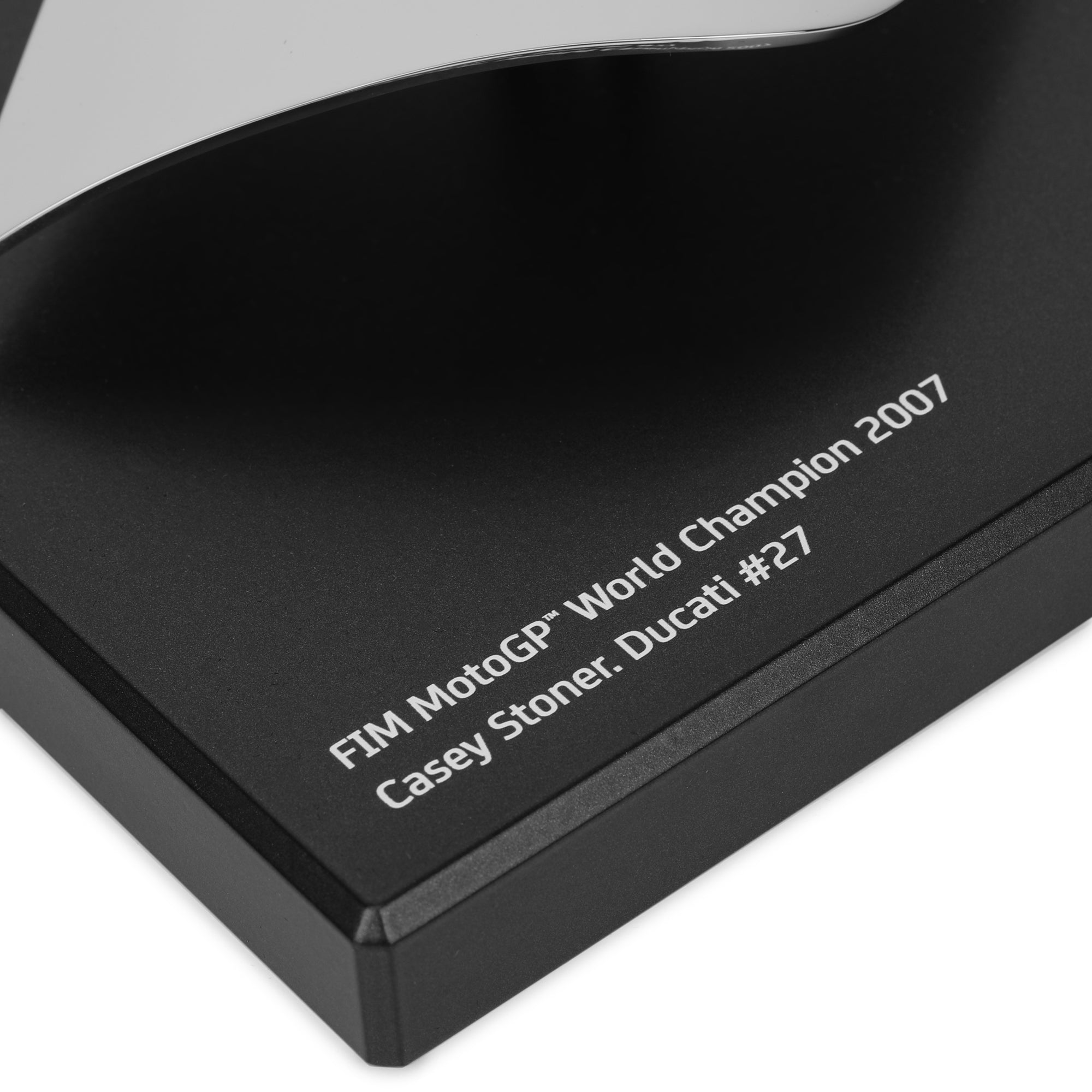 Replica FIM MotoGP World Championship Trophy Plaque – Casey Stoner 2007