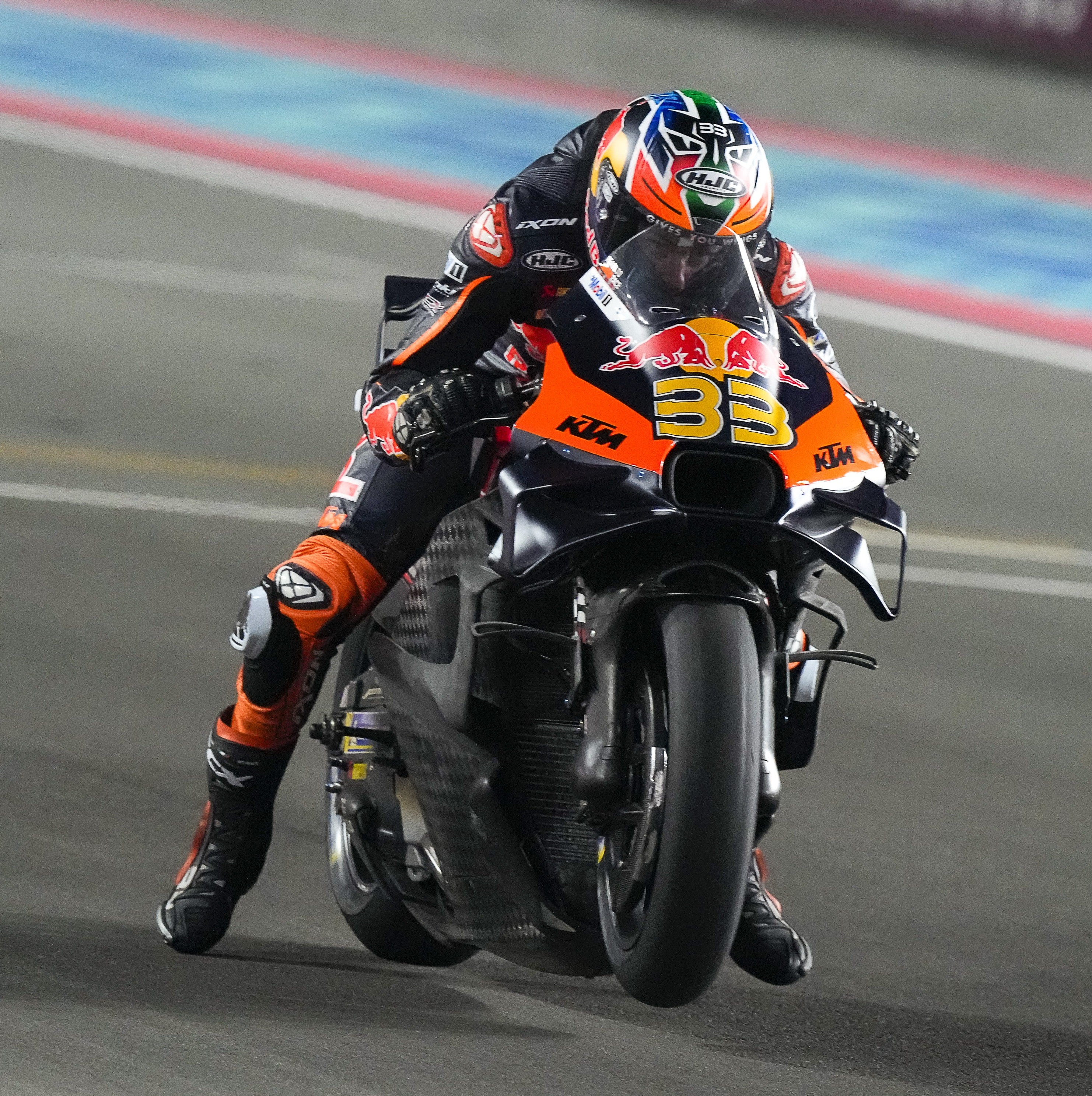 Brad Binder Signed 2024 Red Bull KTM Factory Racing Boots – 2024 Qatar