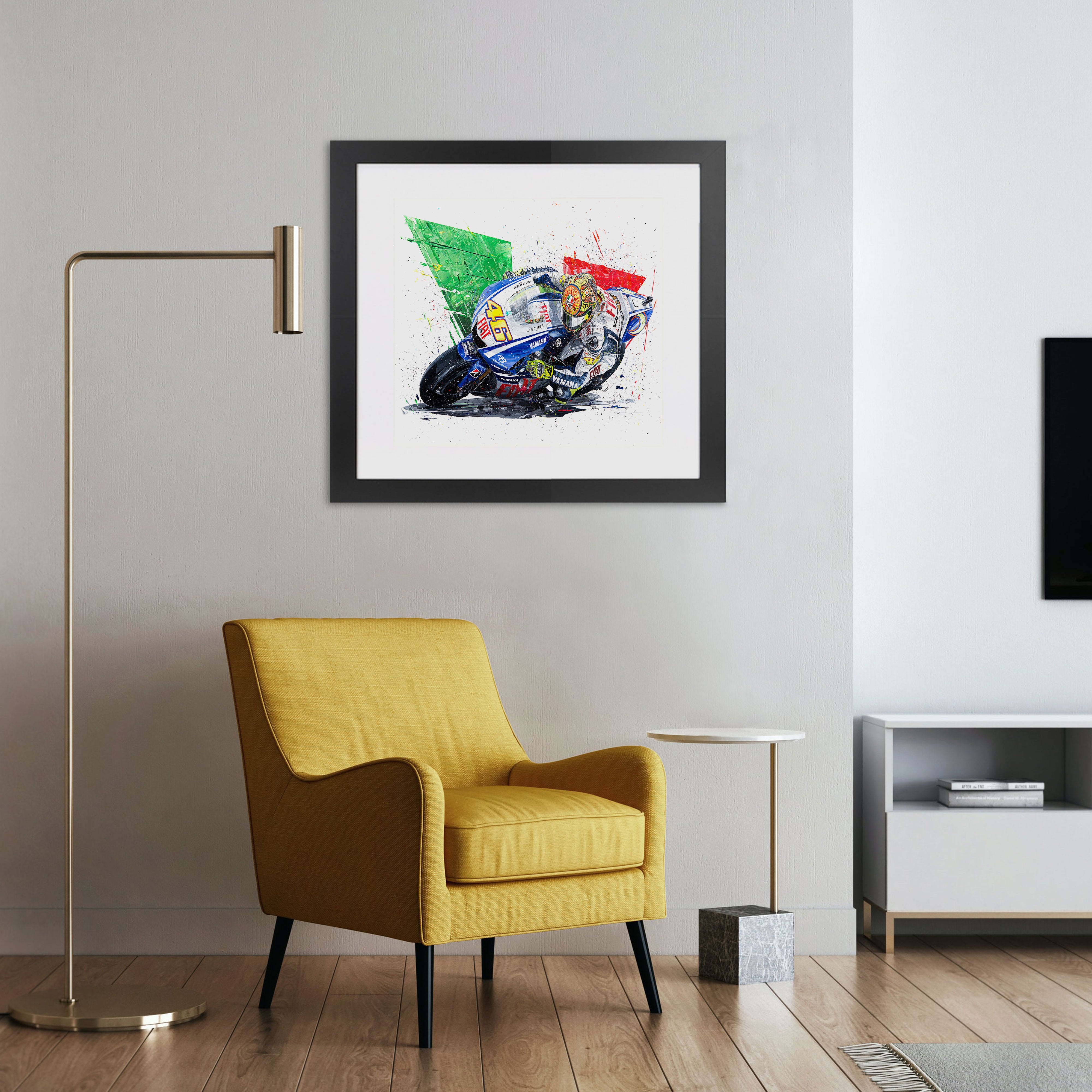 David Johnson - Valentino 2009 Champion - 61cm x 86cm Rolled Giclee Print