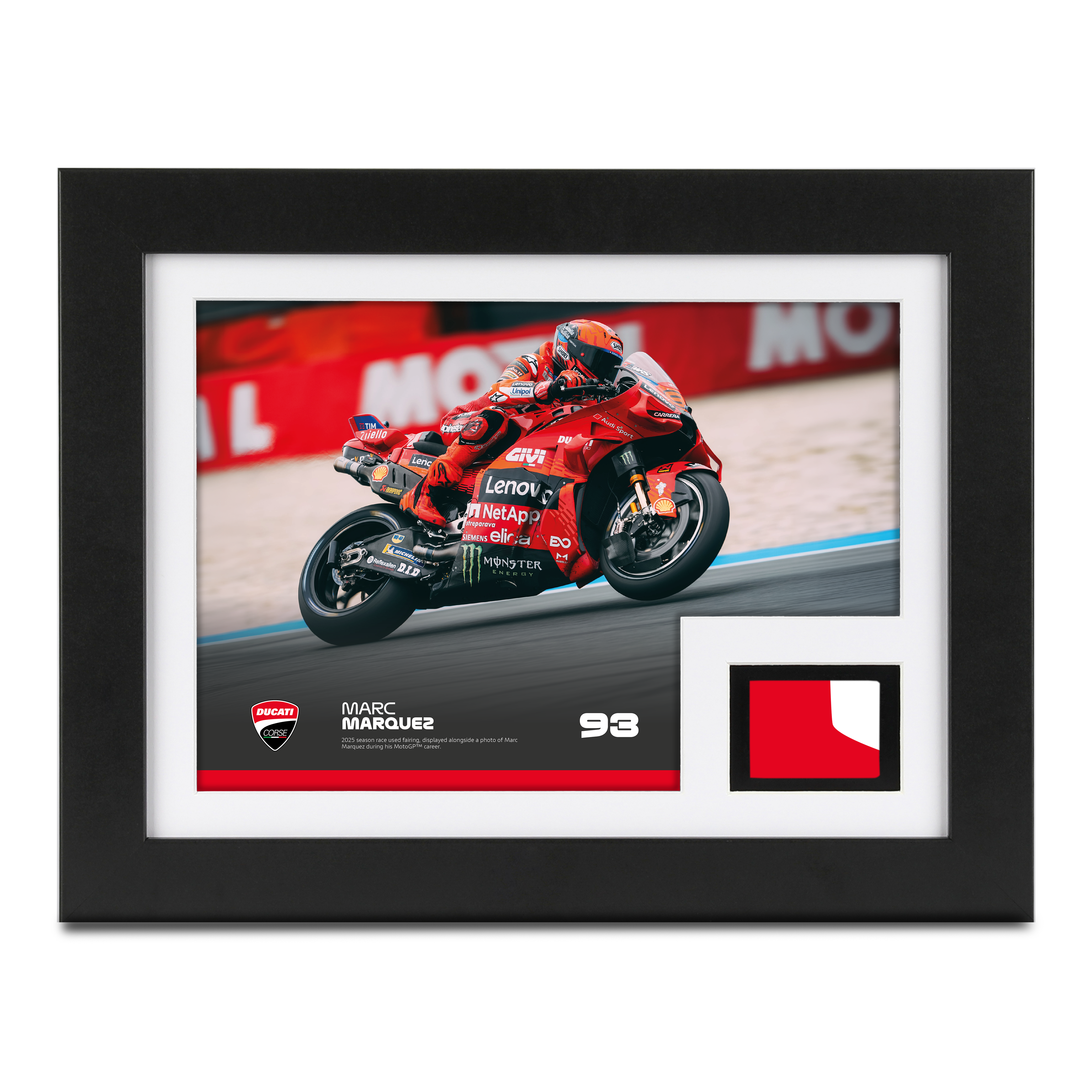 Marc Marquez 2025 Ducati Fairing & Photo - Dutch GP v2