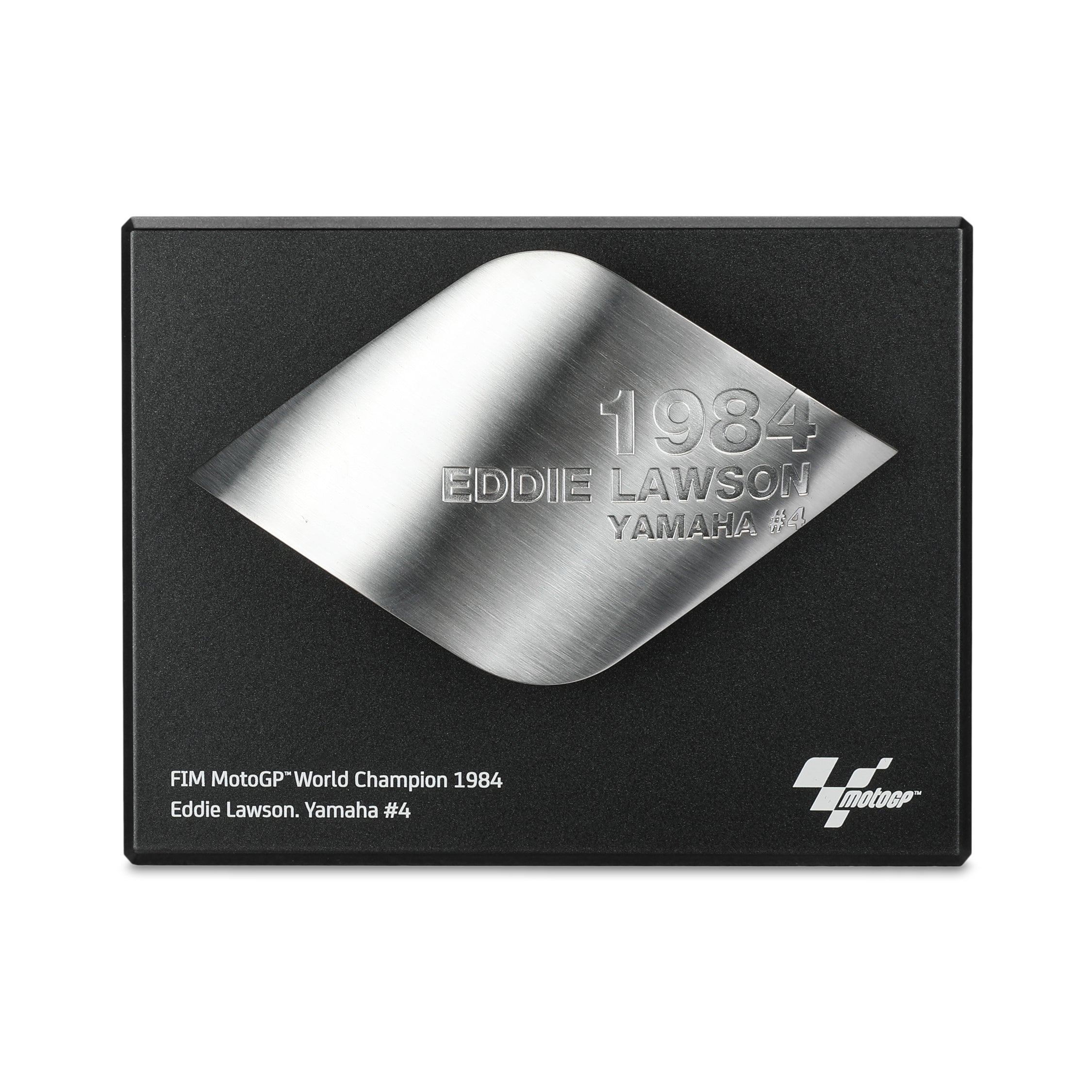 Eddie Lawson Yamaha MotoGP Team Replica Trophy Champion Piece – 1984 MotoGP™ Championship