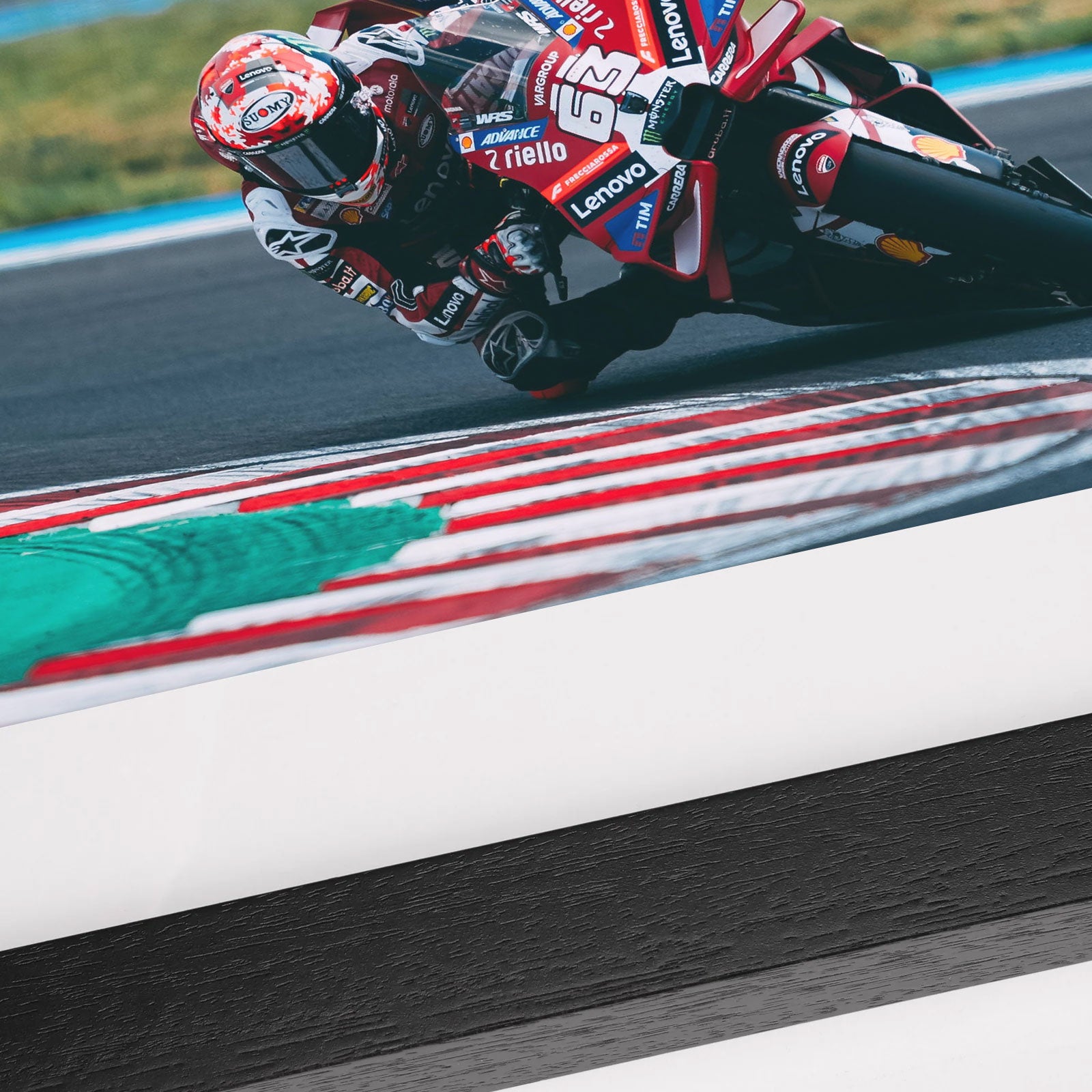 Francesco Bagnaia Ducati 2026 Framed Photograph - Hungarian GP