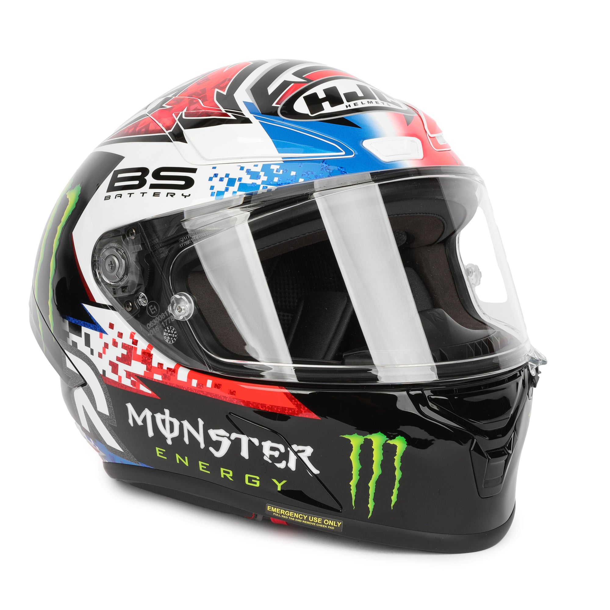 LOT 125 - Fabio Quartararo Signed Full-Size Replica HJC RPHA-1 Helmet - Le Mans - 2023