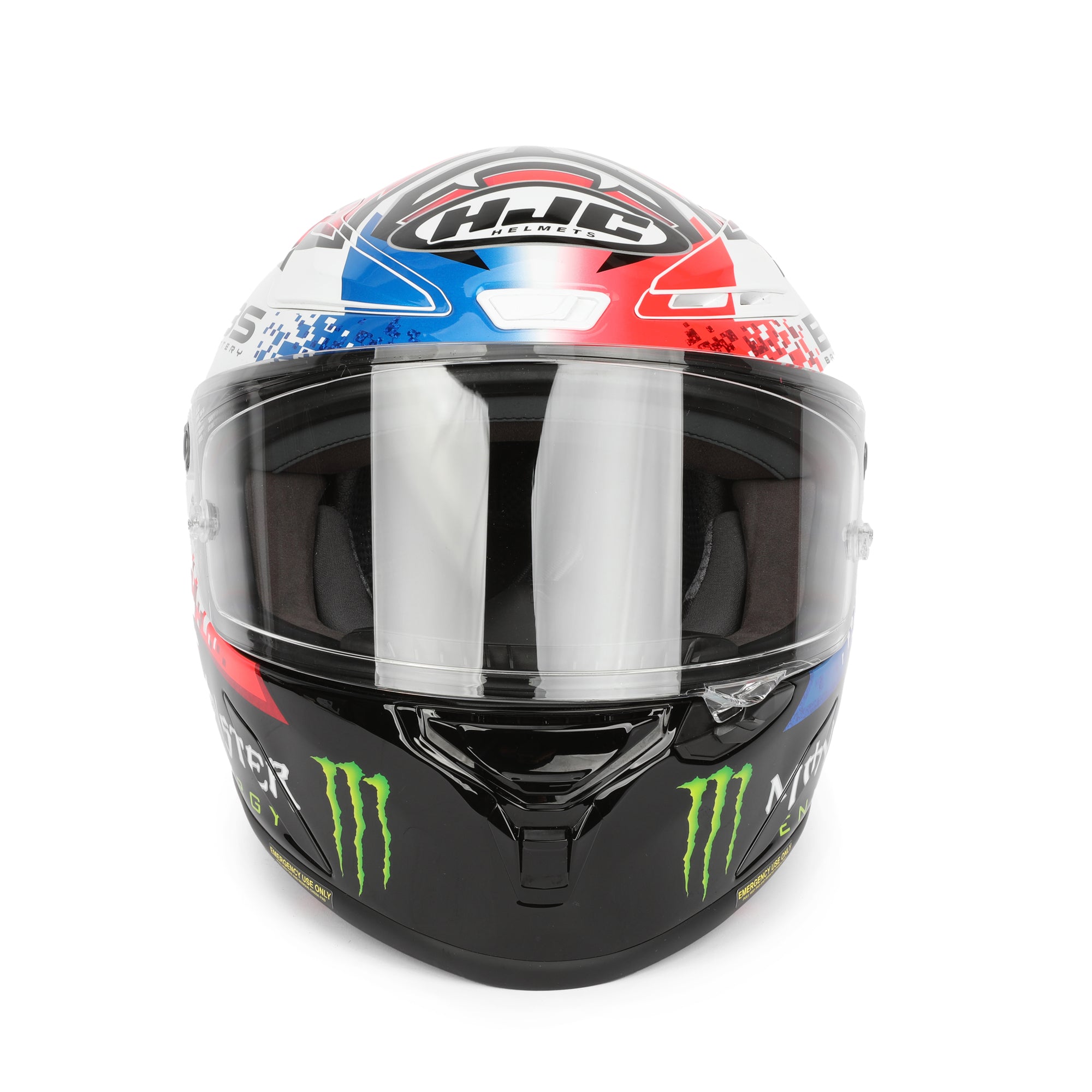 LOT 125 - Fabio Quartararo Signed Full-Size Replica HJC RPHA-1 Helmet - Le Mans - 2023