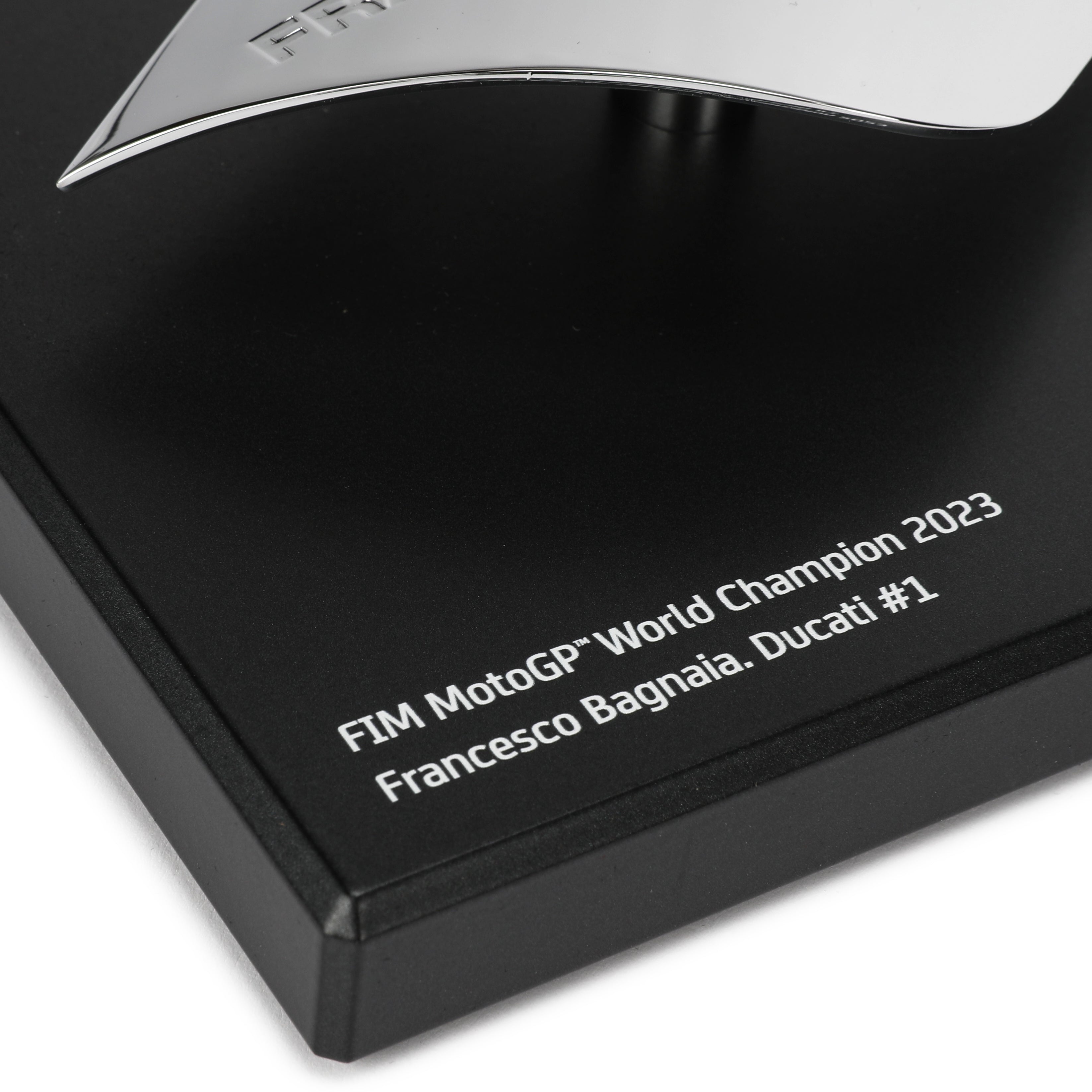 Francesco Bagnaia Ducati MotoGP Team Replica Trophy Champion Piece – 2023 MotoGP™ Championship