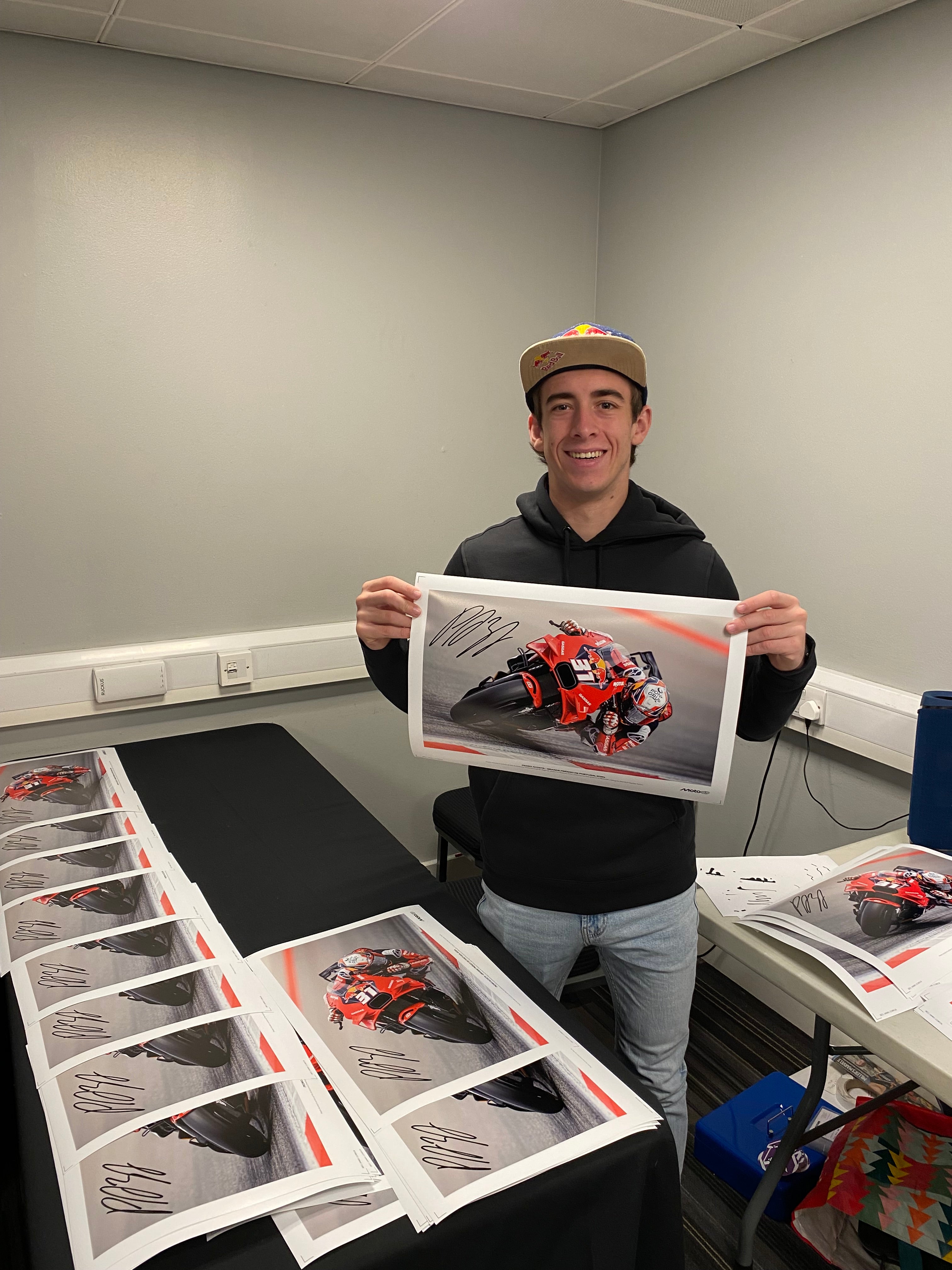 Pedro Acosta Signed Photo - 'First of Many'  -  Portuguese GP