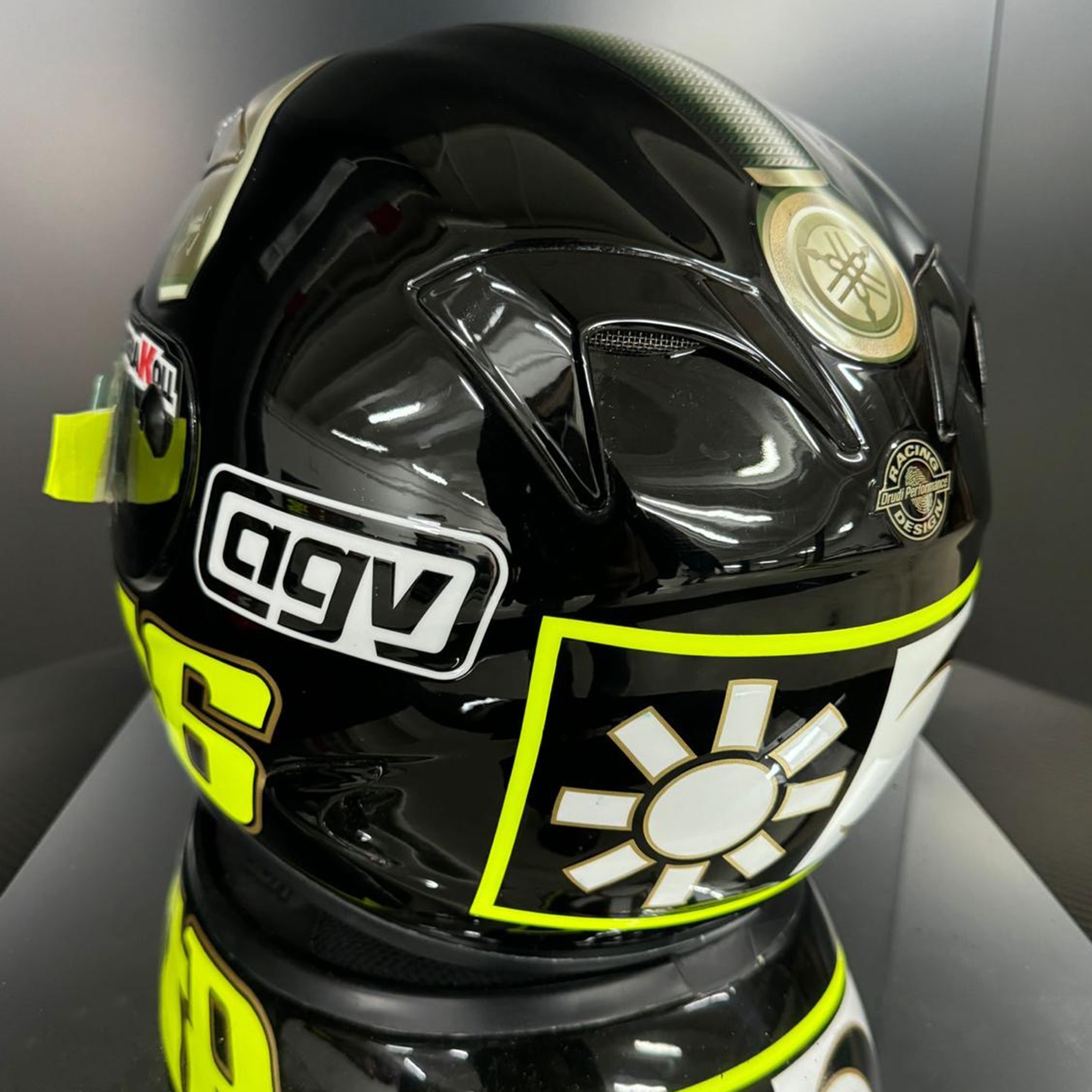 LOT 014 - Valentino Rossi 2007 'Excalibur' Sepang Test Helmet
