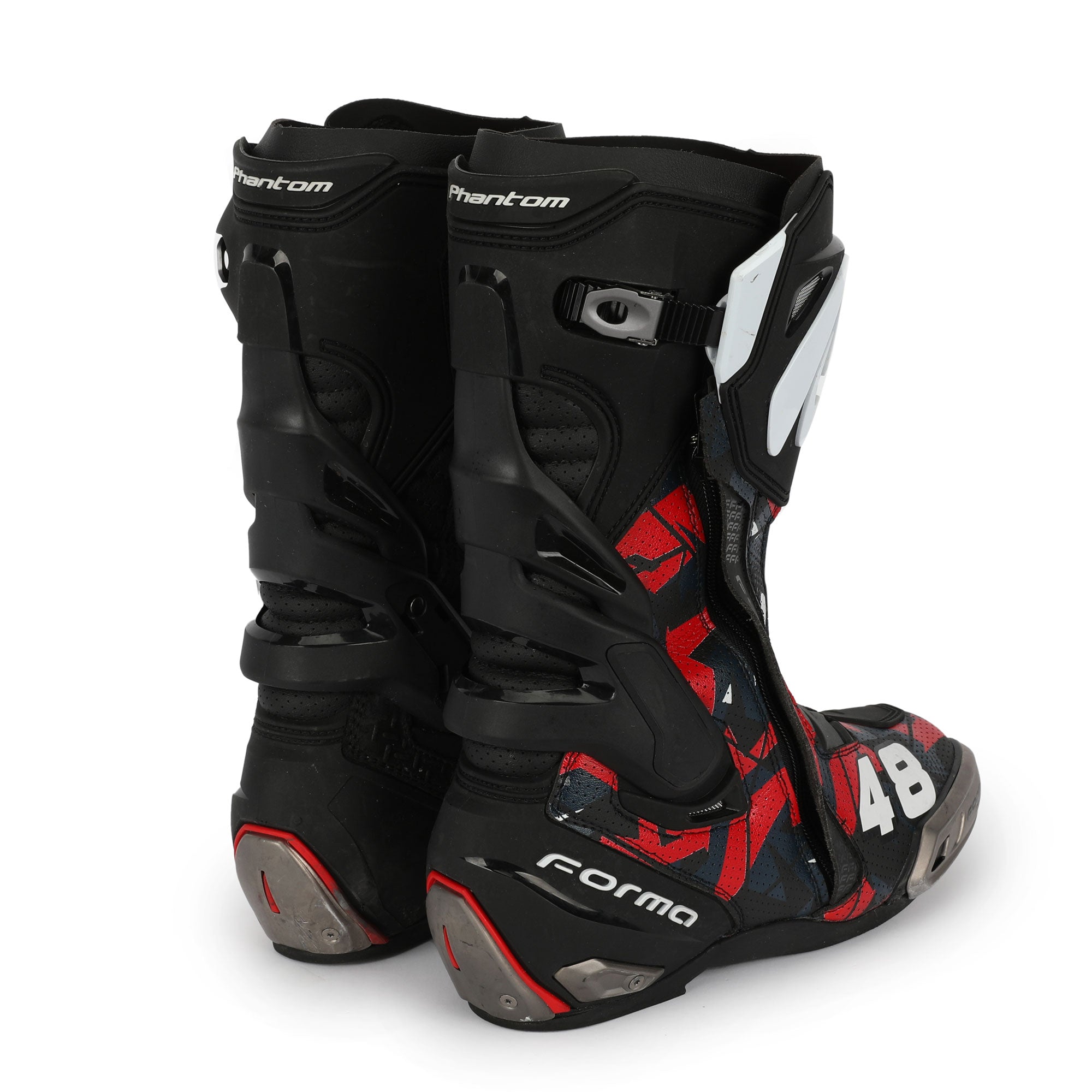 Ivan Ortola Signed Race Used Boots – 2024 British GP