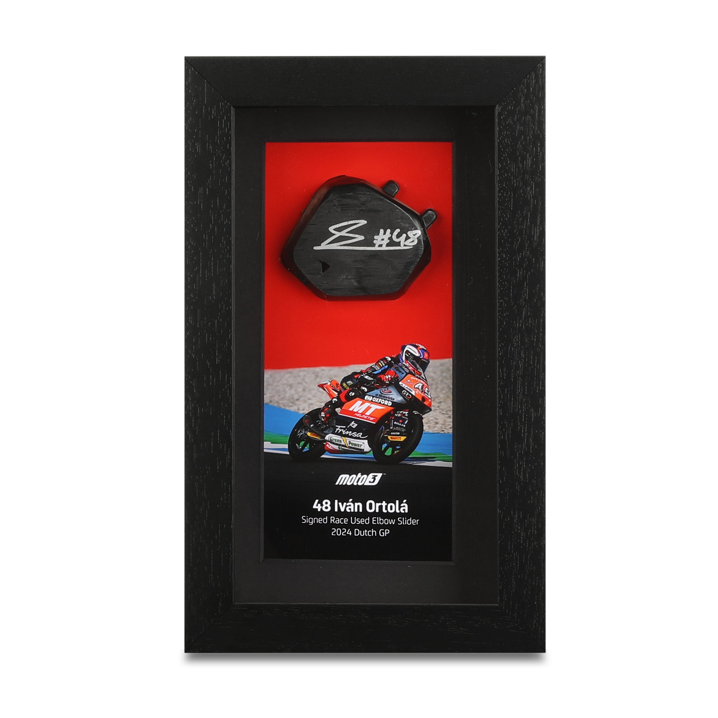 Ivan Ortola 2024 Signed Used Elbow Slider - Dutch GP