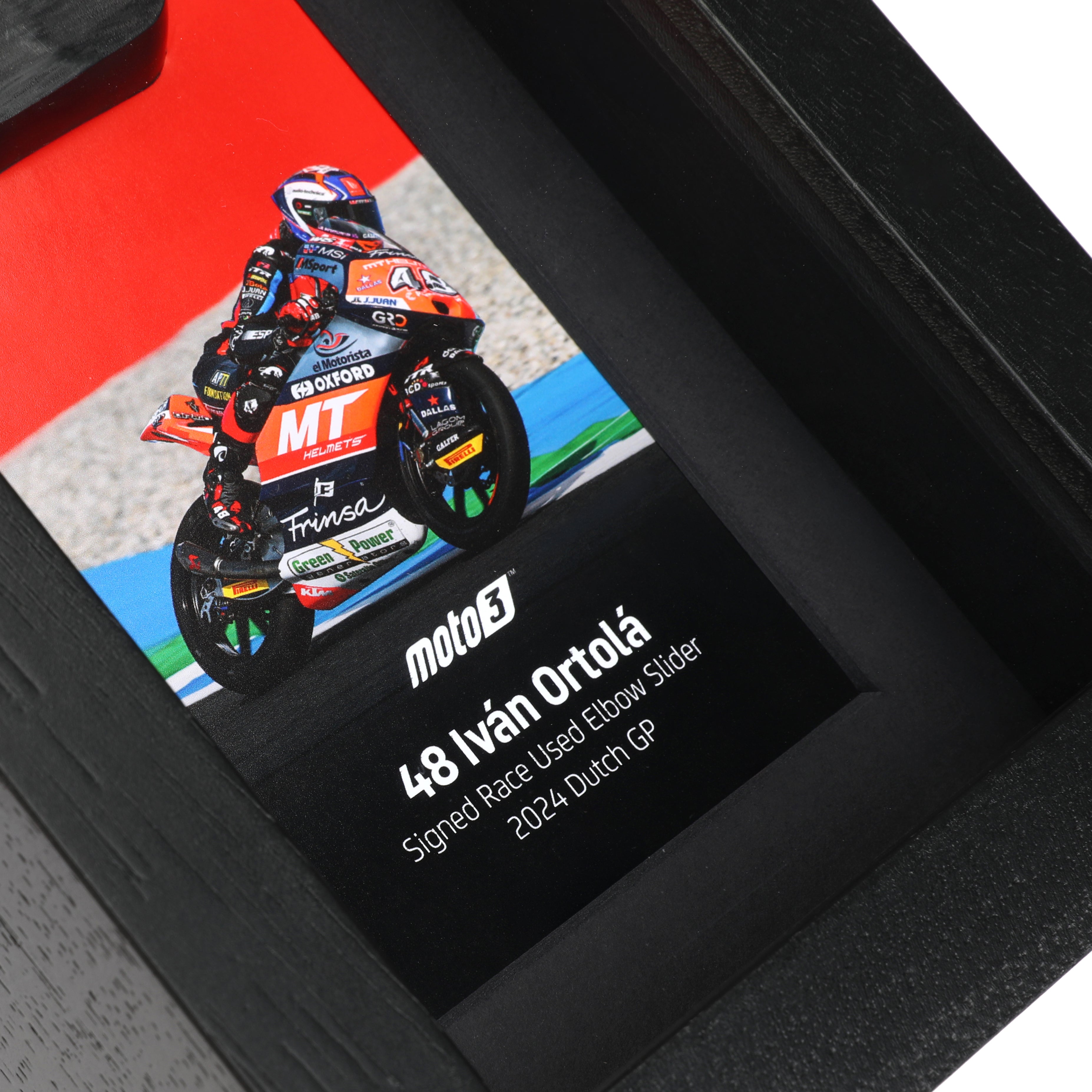 Ivan Ortola 2024 Signed Used Elbow Slider - Dutch GP
