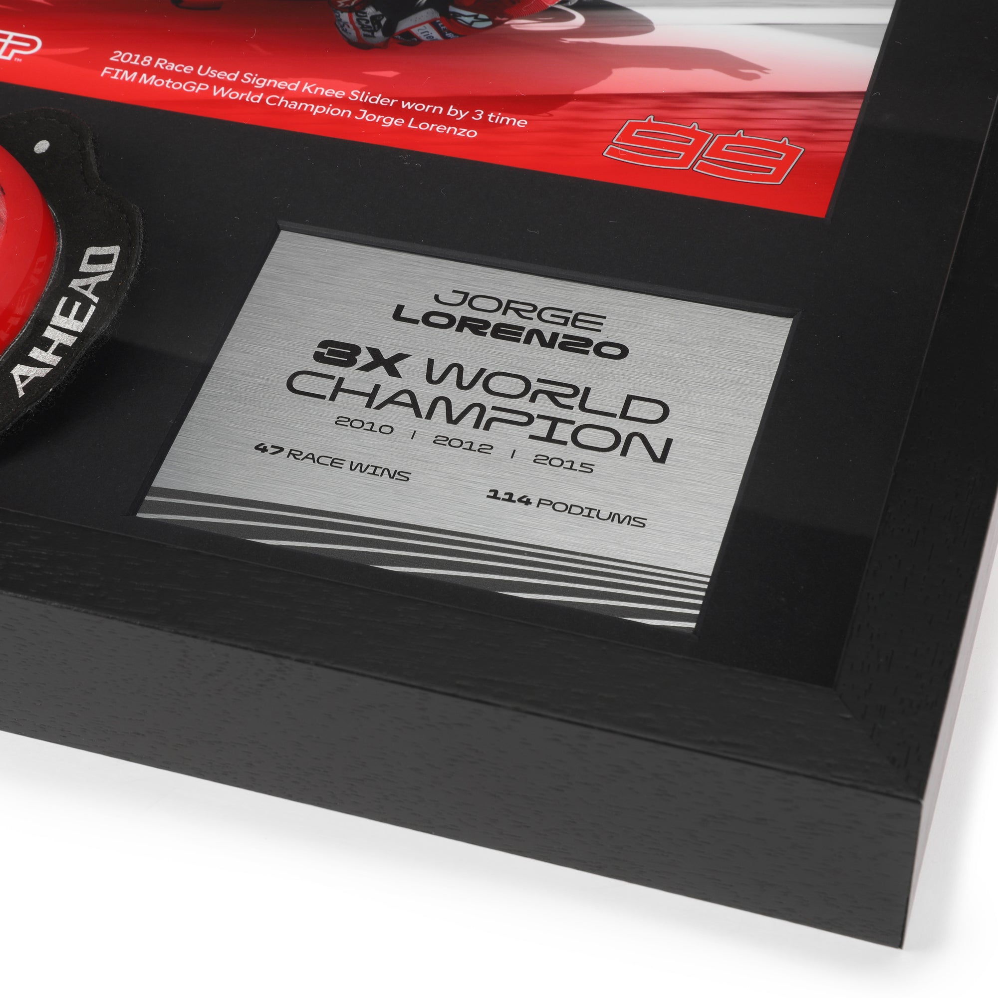 Jorge Lorenzo 3 x World Champion Knee Slider