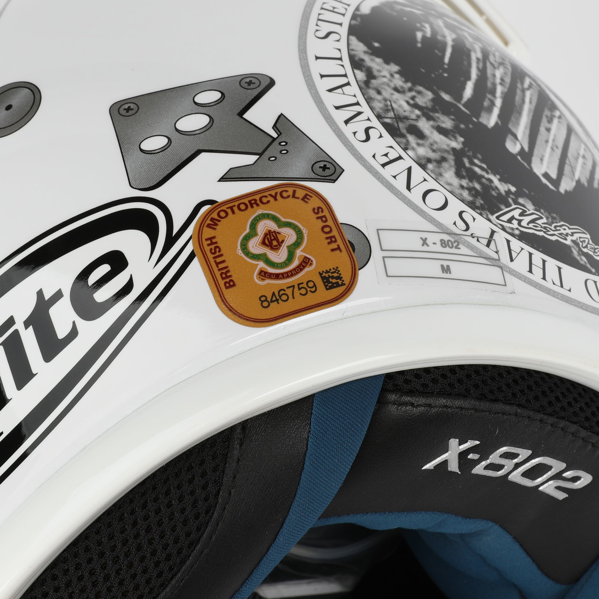 LOT 133 - Jorge Lorenzo Signed Full-Size Replica X-Lite X-802R 2009 Nasa Helmet