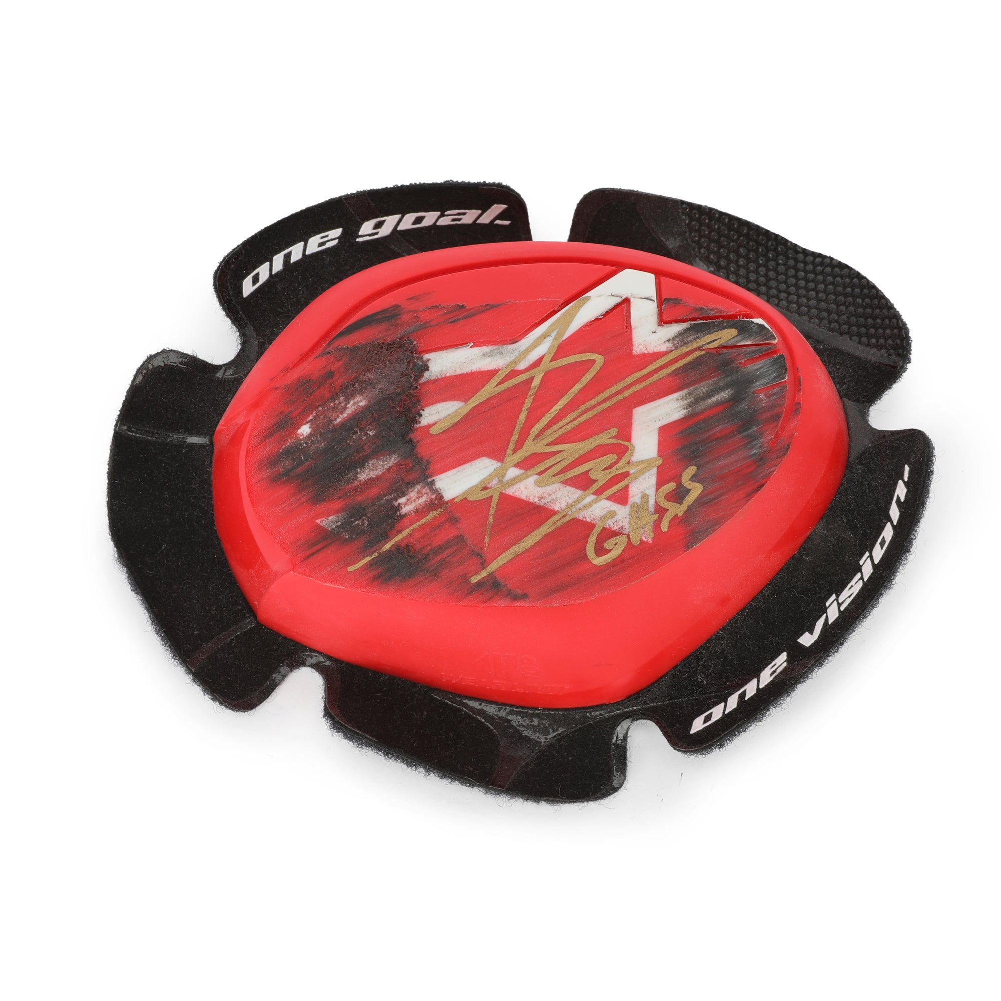 Lot 130 - Marc Marquez Worn Signed Knee Slider