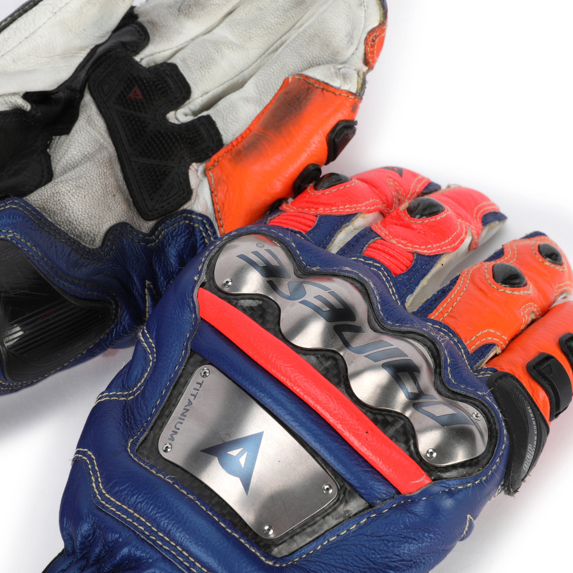 LOT 126 - Marco Bezzecchi Signed Race-Used Dainese Carbon 3 Gloves - 2019