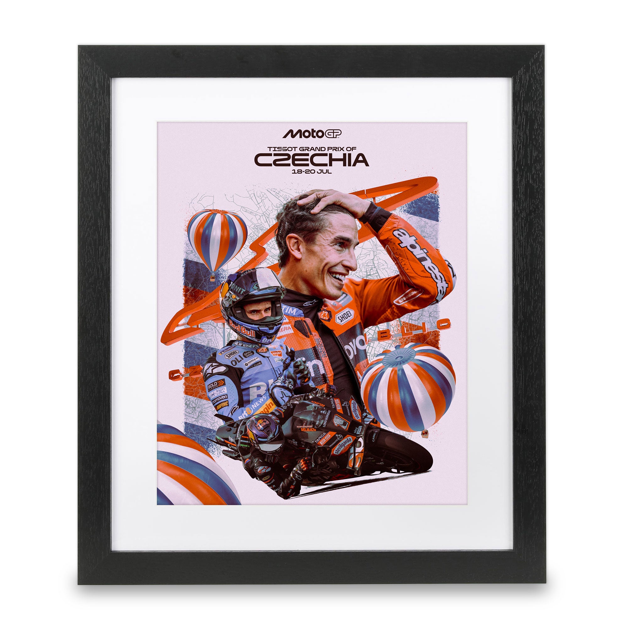 2025 Czech Grand Prix Official Race Poster