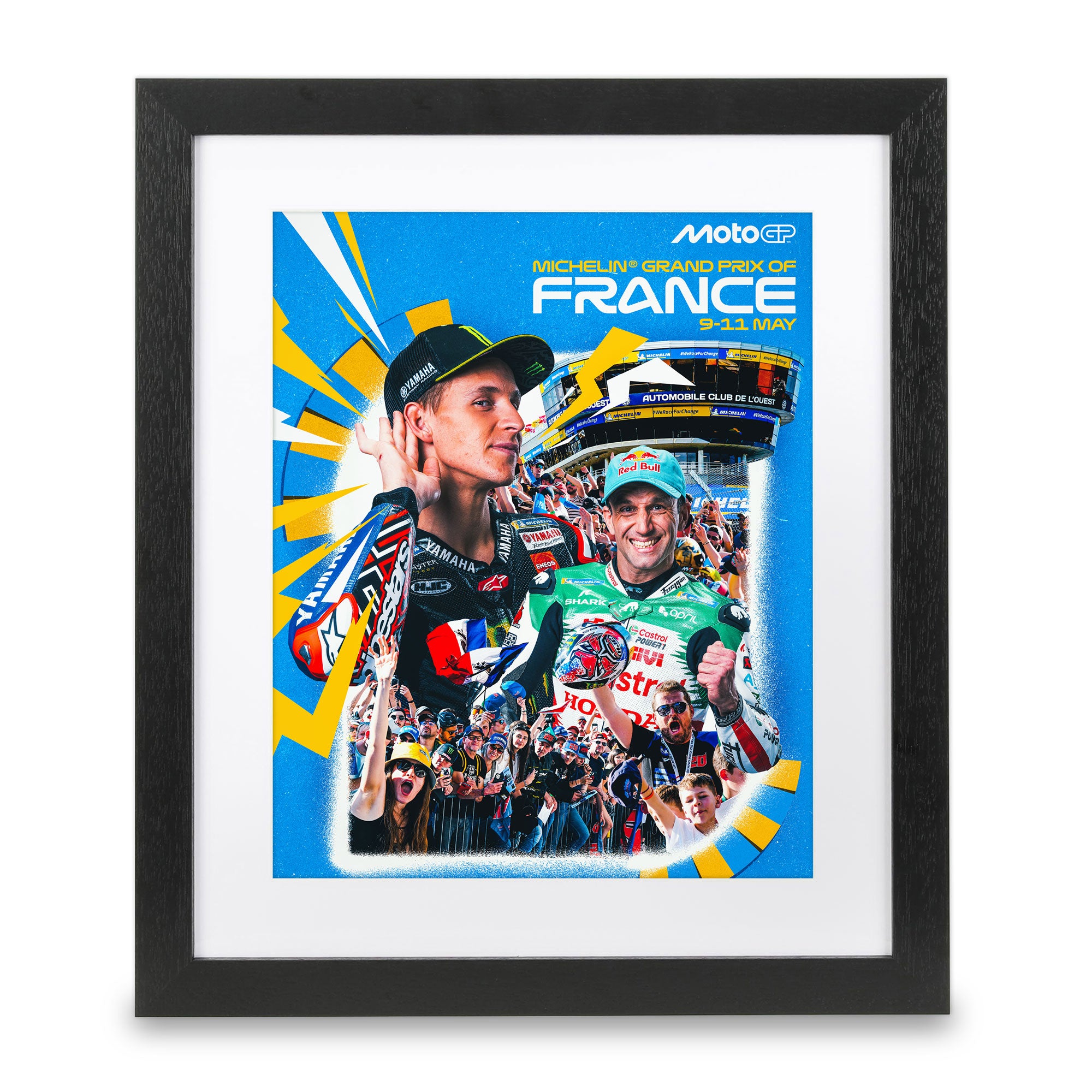 2025 French Grand Prix Official Race Poster