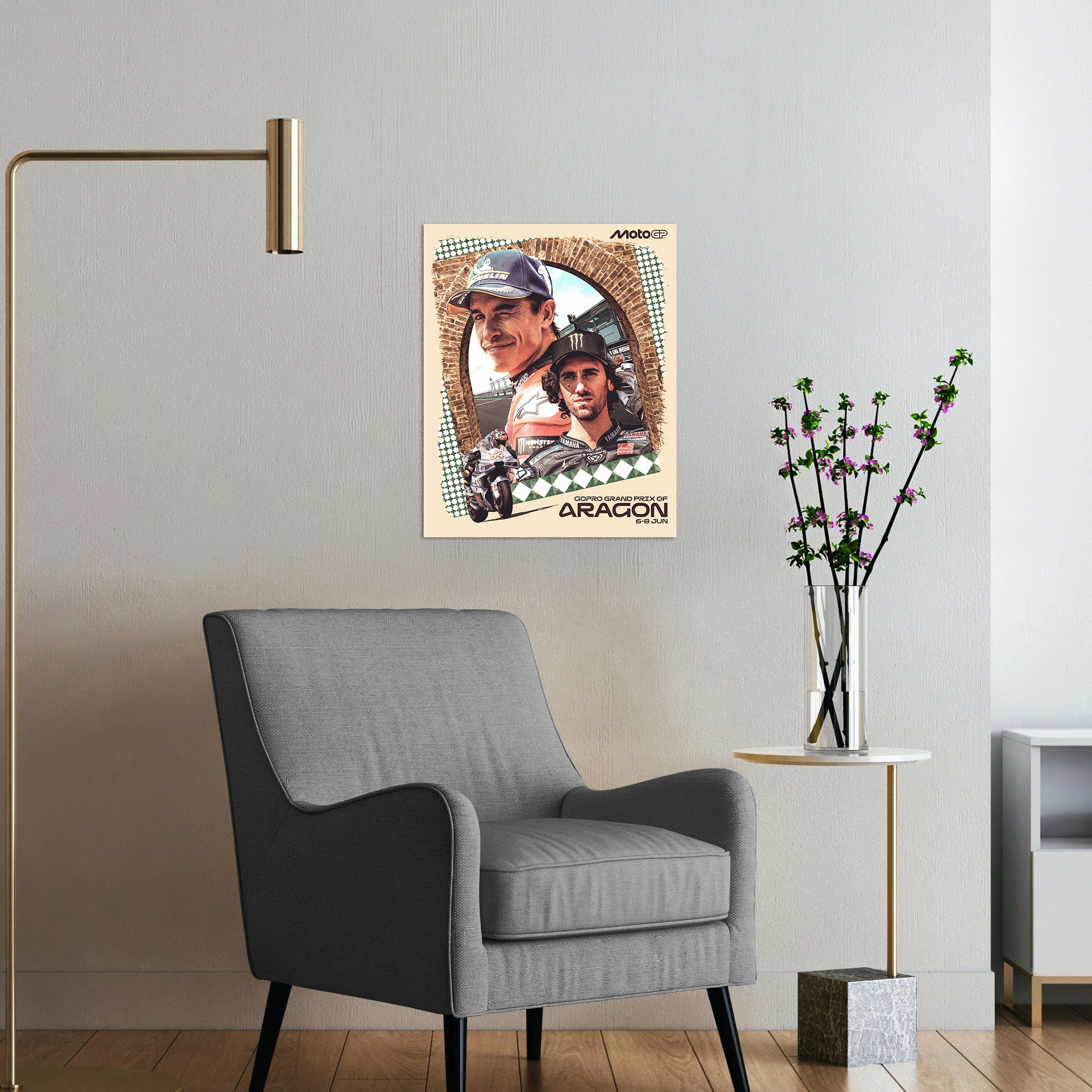 2025 Aragon Grand Prix Official Race Poster