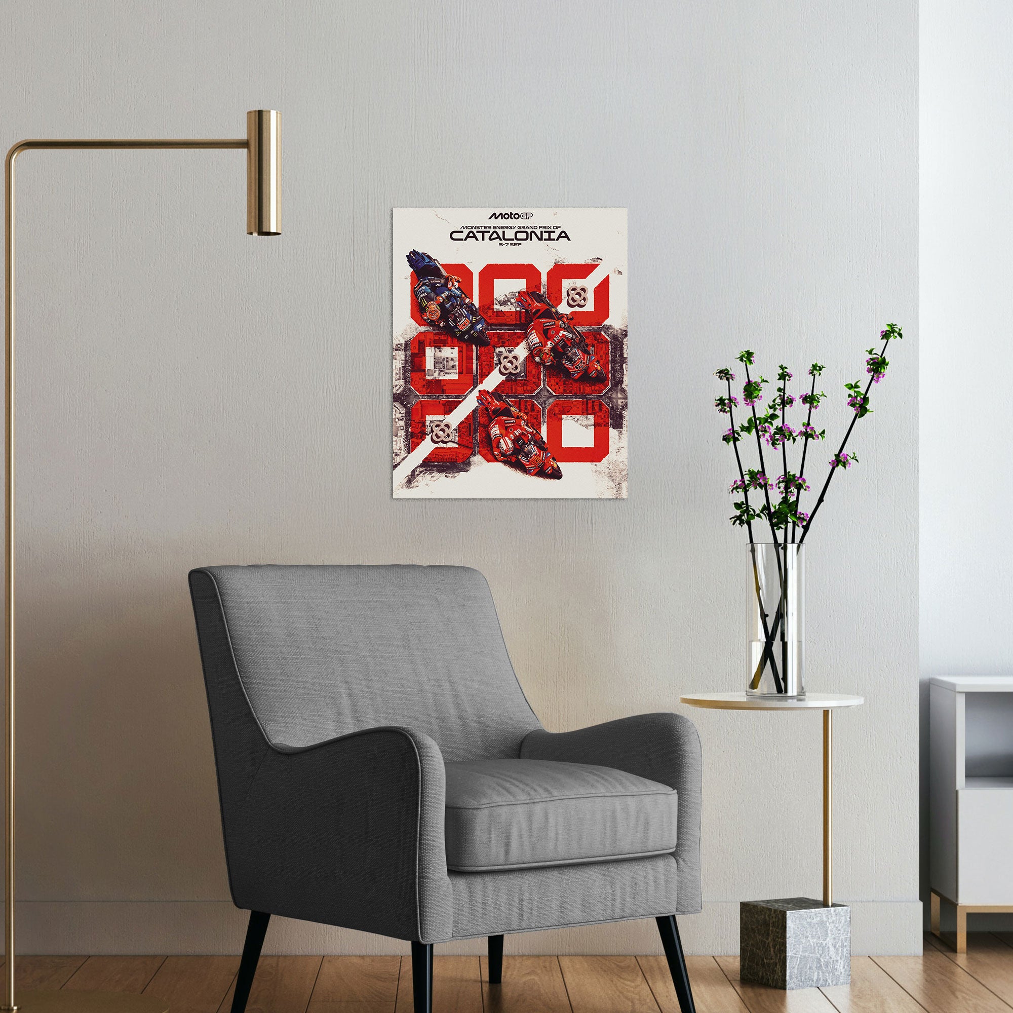 2025 Catalan Grand Prix Official Race Poster