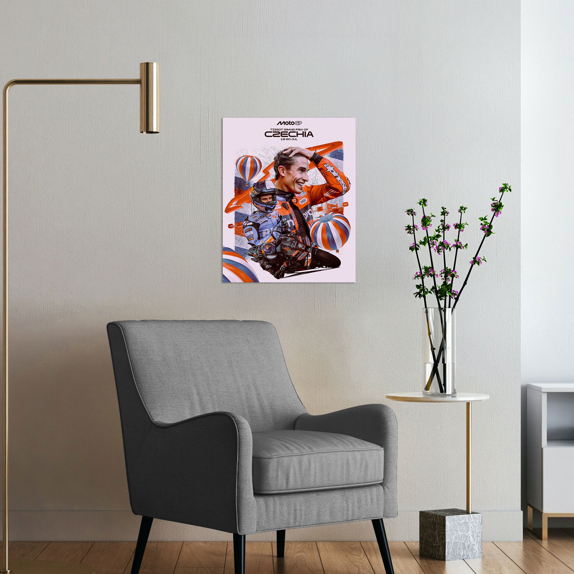 2025 Czech Grand Prix Official Race Poster