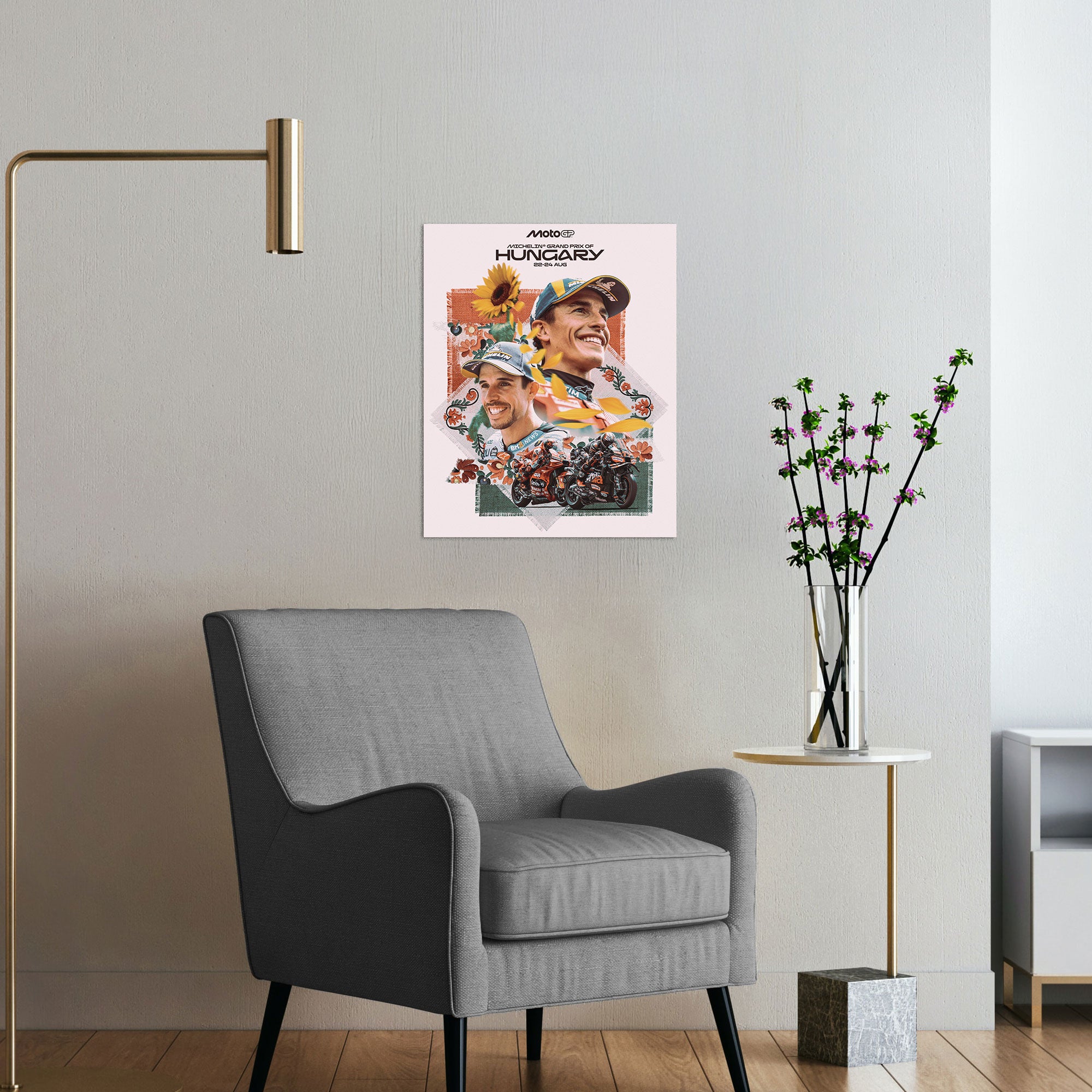 2025 Hungarian Grand Prix Official Race Poster