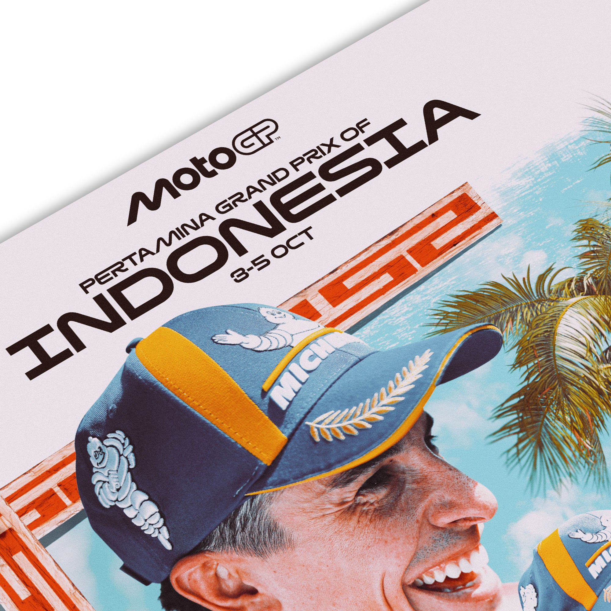 2025 Indonesian Grand Prix Official Race Poster